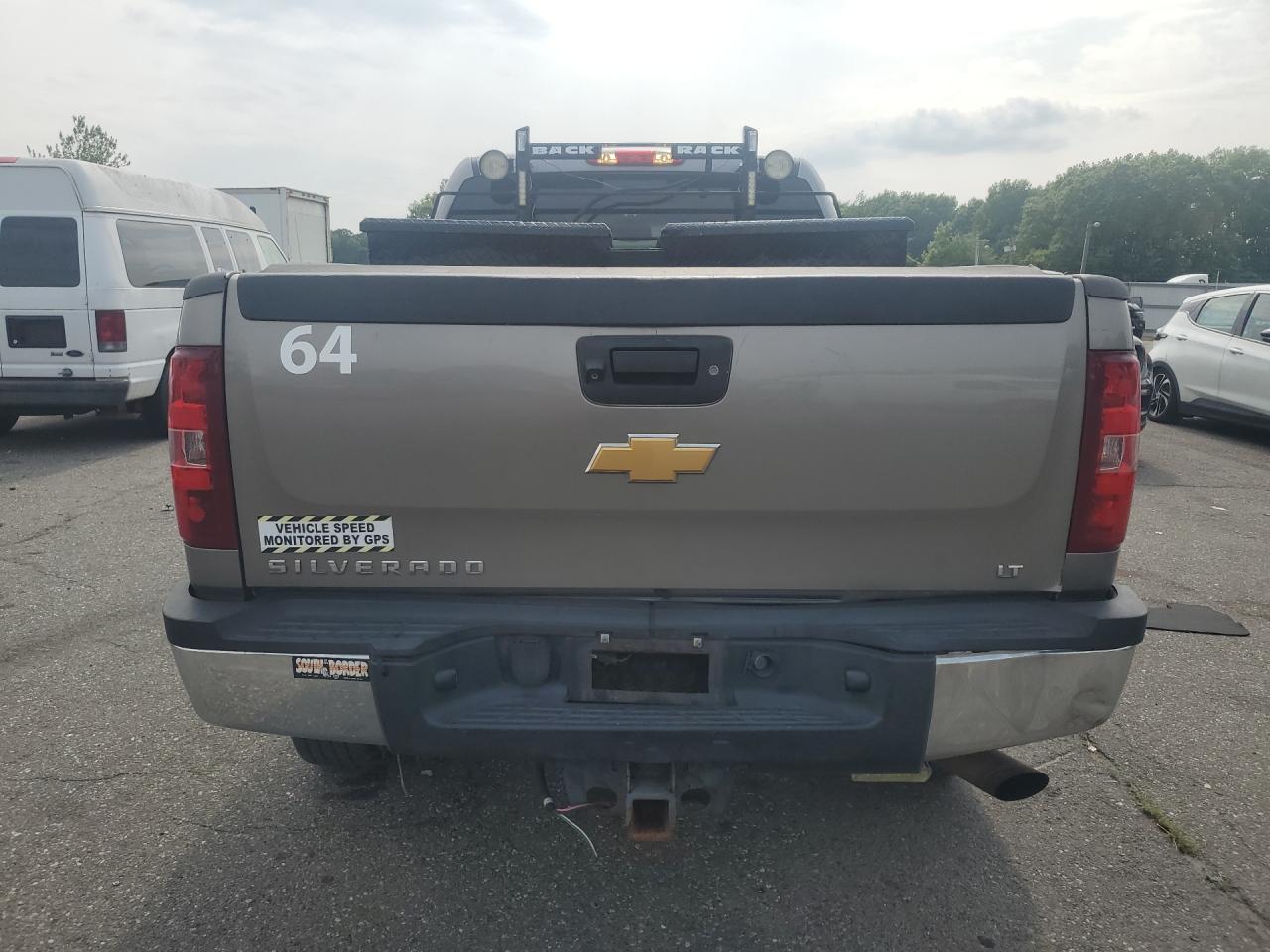 2013 Chevrolet Silverado K2500 Heavy Duty Lt Gray vin: 1GC1KXCG1DF123325 Damage: Tailgate, Multiple Dents/Paint Damage, 2