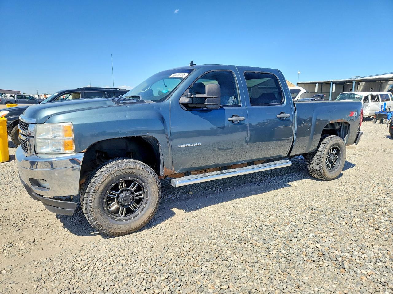 2011 Chevrolet Silverado K2500 Heavy Duty Lt Blue vin: 1GC1KXCG2BF205397