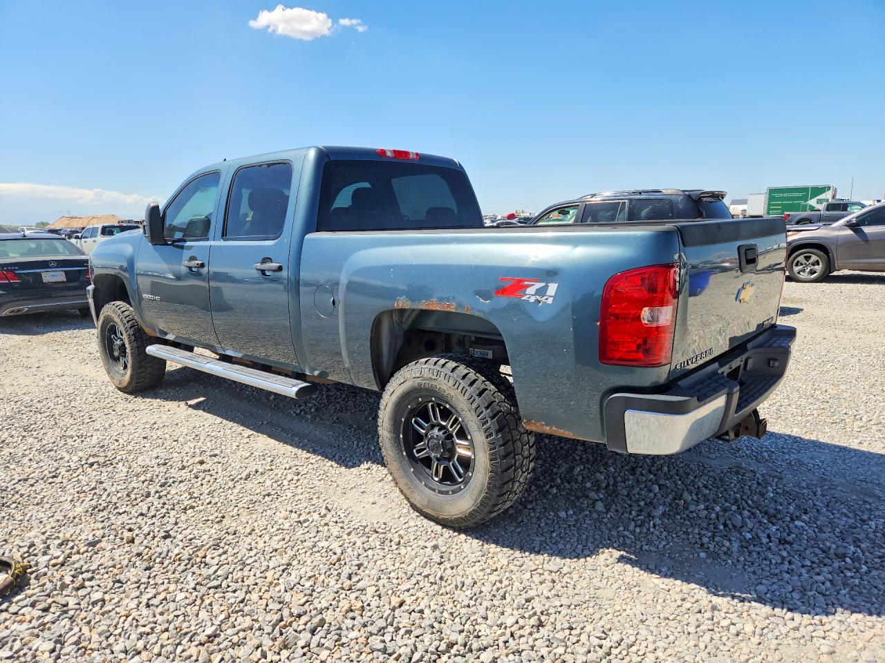 2011 Chevrolet Silverado K2500 Heavy Duty Lt Blue vin: 1GC1KXCG2BF205397