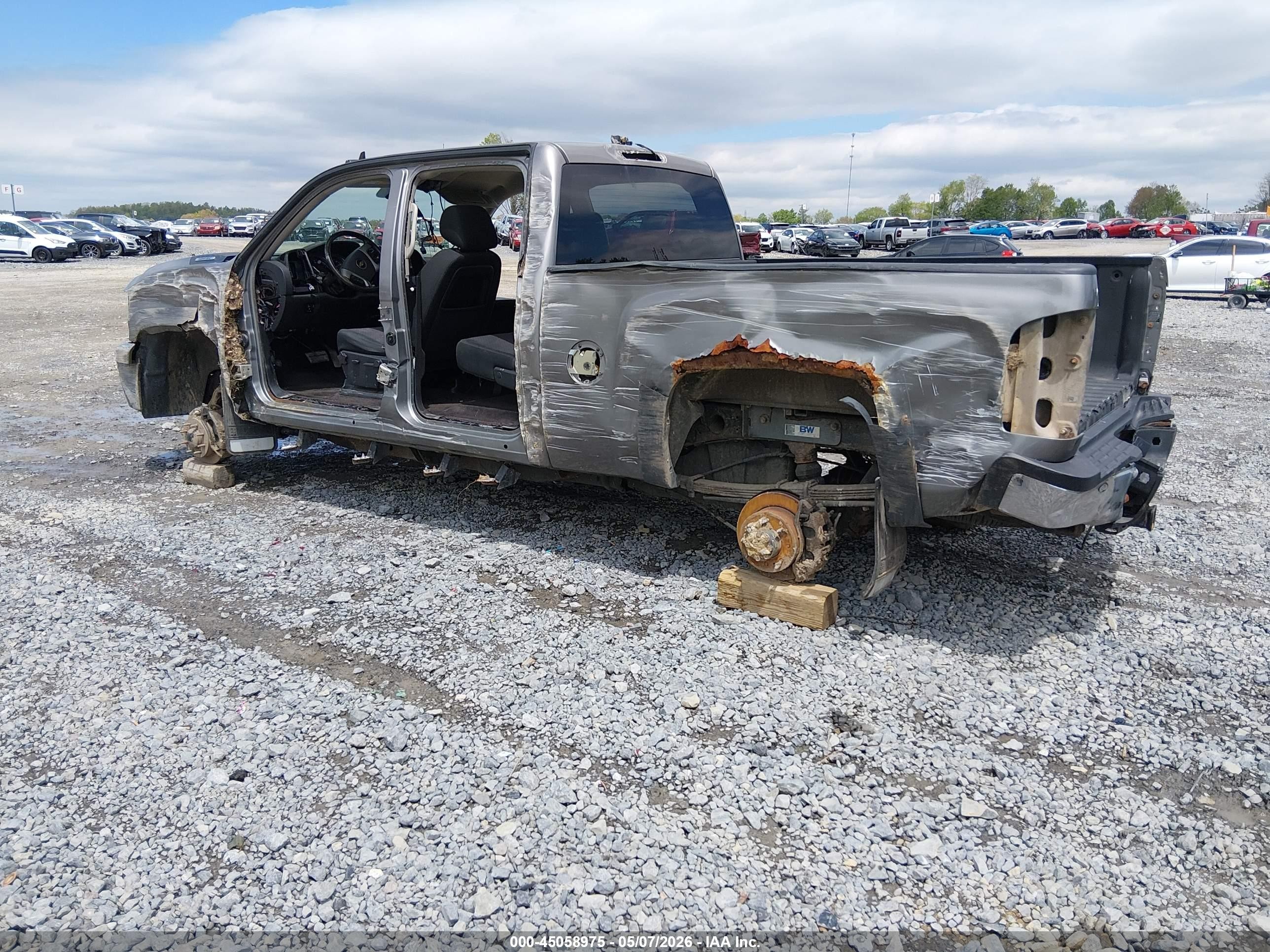 2014 Chevrolet Silverado 2500hd Lt Gray vin: 1GC1KXCG2EF121861