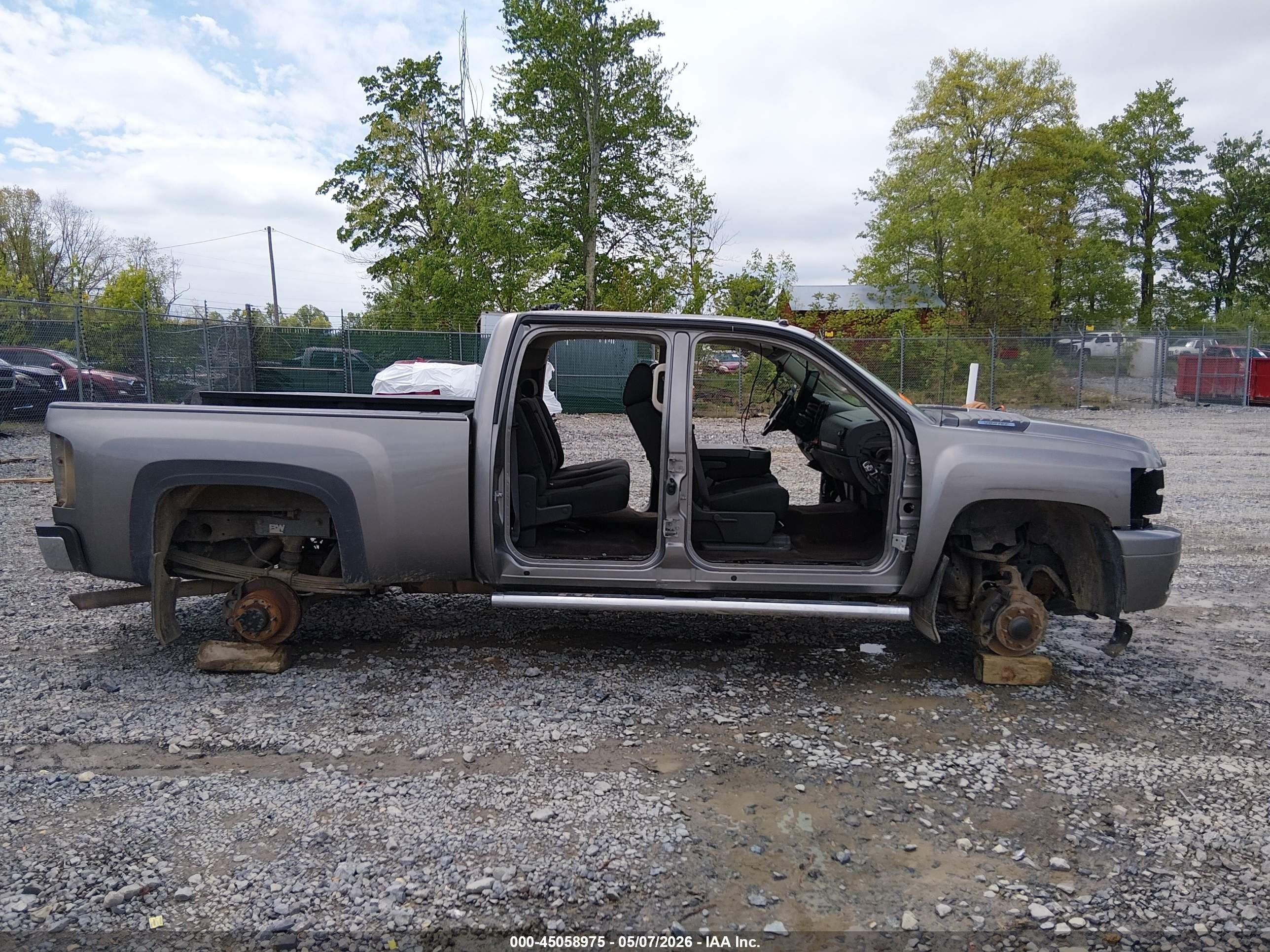 2014 Chevrolet Silverado 2500hd Lt Gray vin: 1GC1KXCG2EF121861