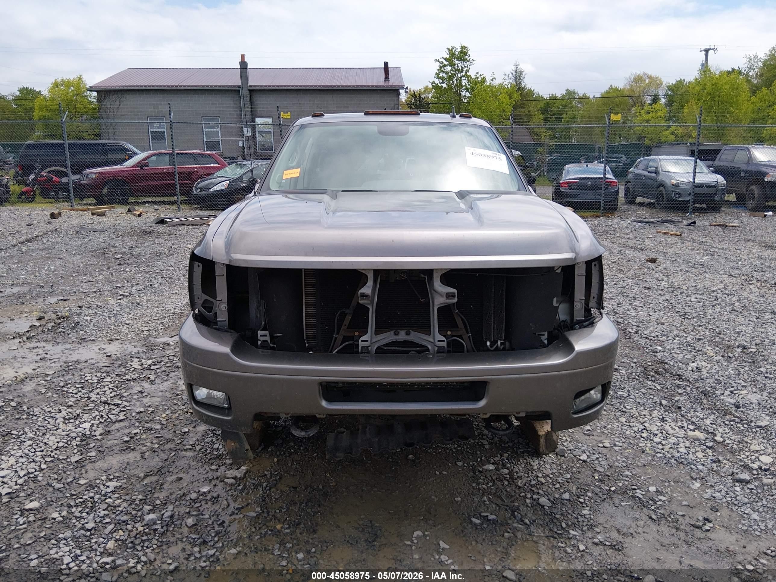 2014 Chevrolet Silverado 2500hd Lt Gray vin: 1GC1KXCG2EF121861