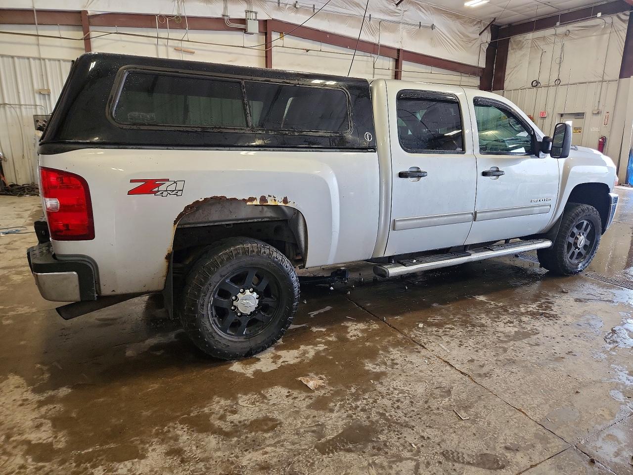 2014 Chevrolet Silverado K2500 Heavy Duty Lt Silver vin: 1GC1KXCG2EF170249