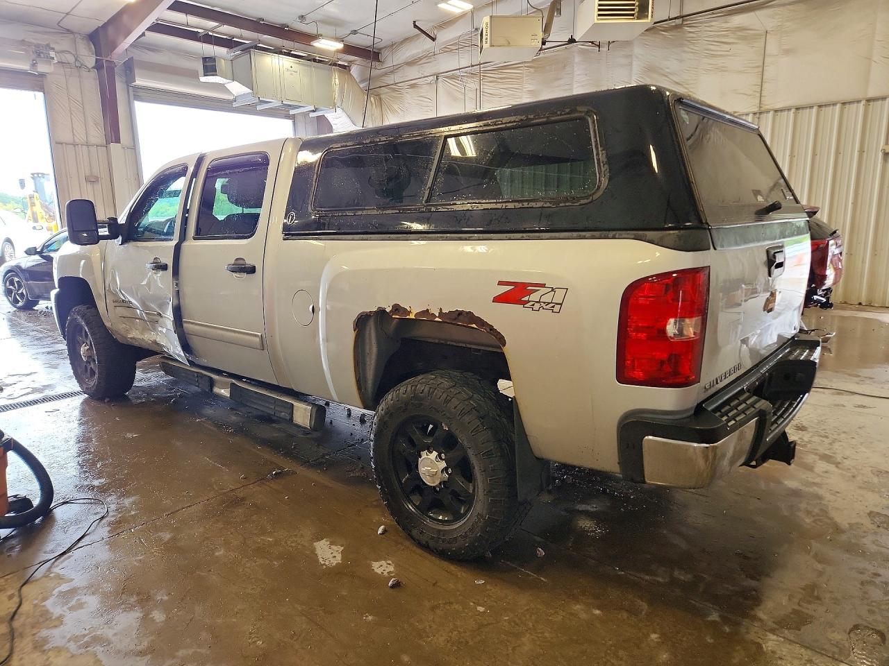 2014 Chevrolet Silverado K2500 Heavy Duty Lt Silver vin: 1GC1KXCG2EF170249