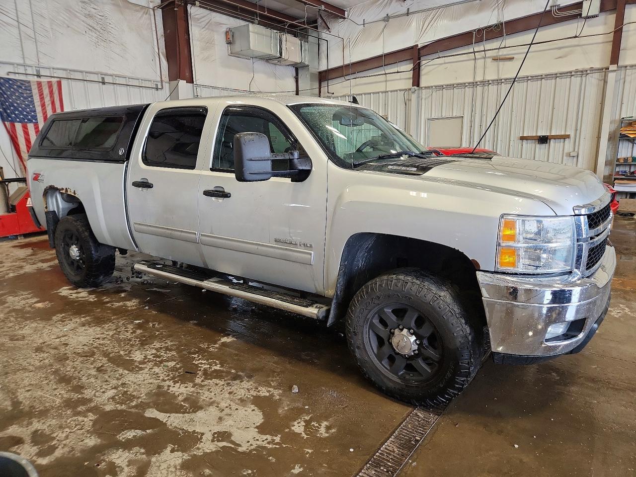 2014 Chevrolet Silverado K2500 Heavy Duty Lt Silver vin: 1GC1KXCG2EF170249