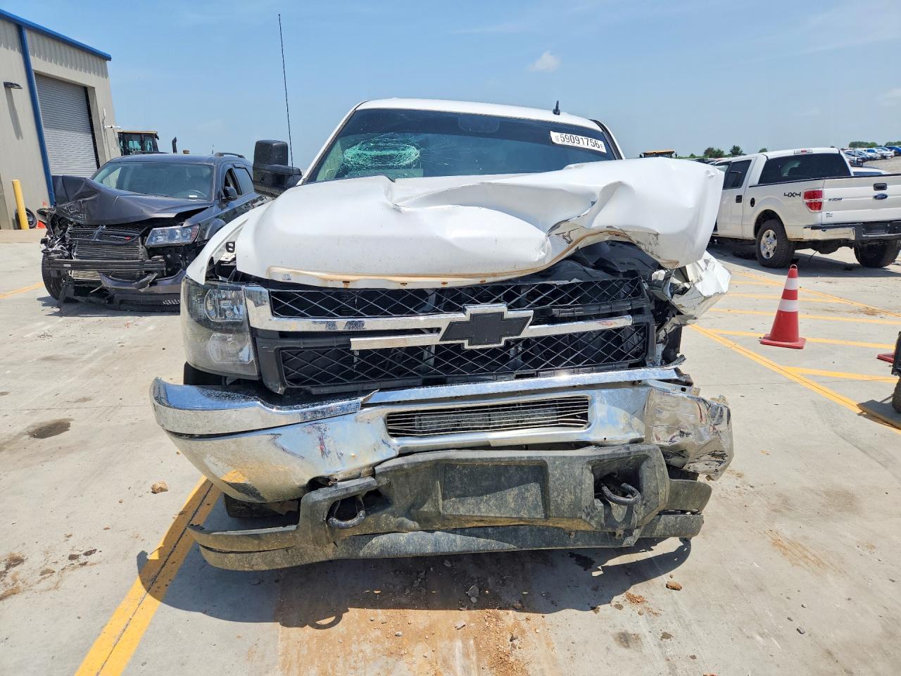 2011 Chevrolet Silverado K2500 Heavy Duty Lt White vin: 1GC1KXCG3BF101369