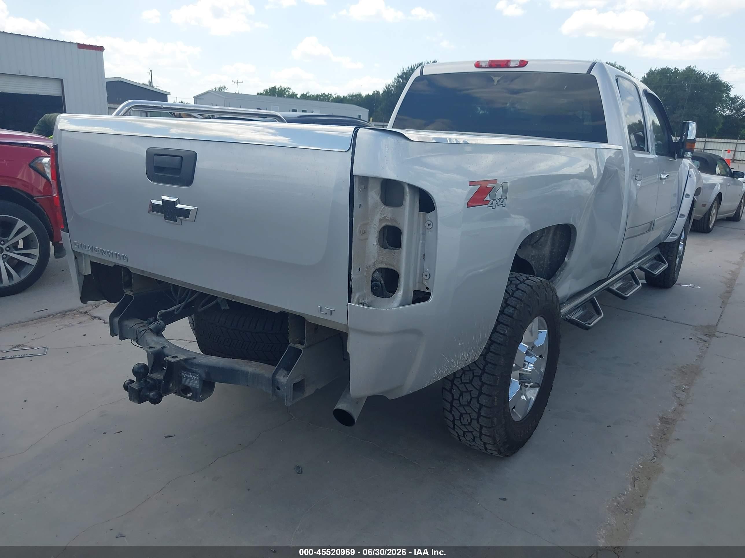 2012 Chevrolet Silverado 2500hd Lt Silver vin: 1GC1KXCG3CF118612