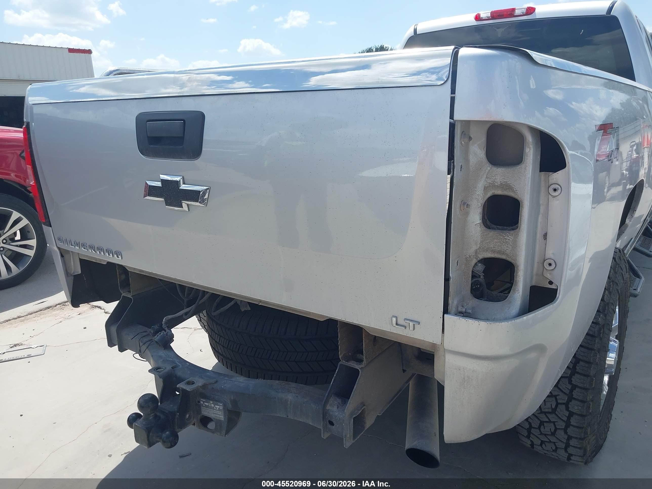 2012 Chevrolet Silverado 2500hd Lt Silver vin: 1GC1KXCG3CF118612
