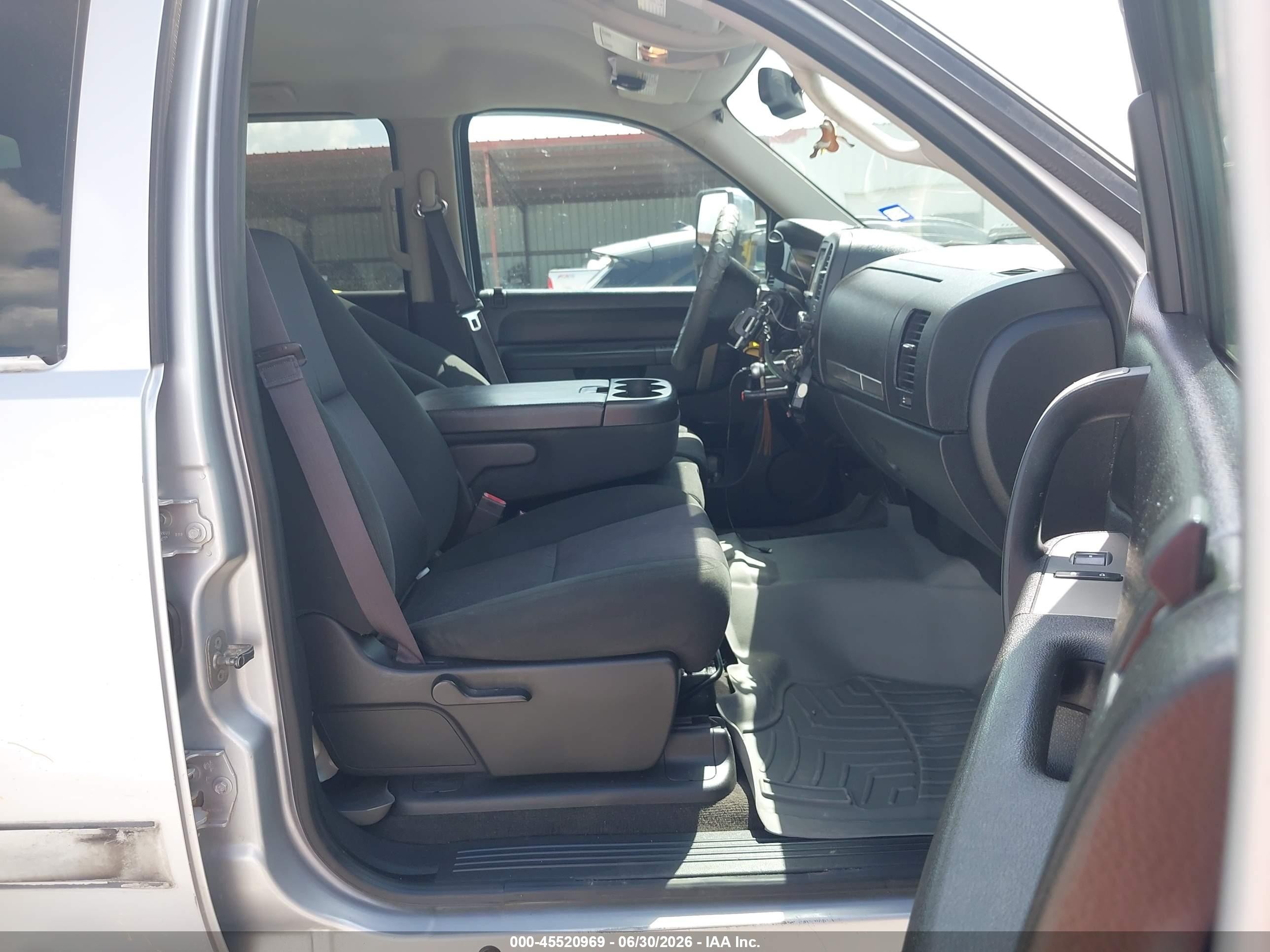 2012 Chevrolet Silverado 2500hd Lt Silver vin: 1GC1KXCG3CF118612