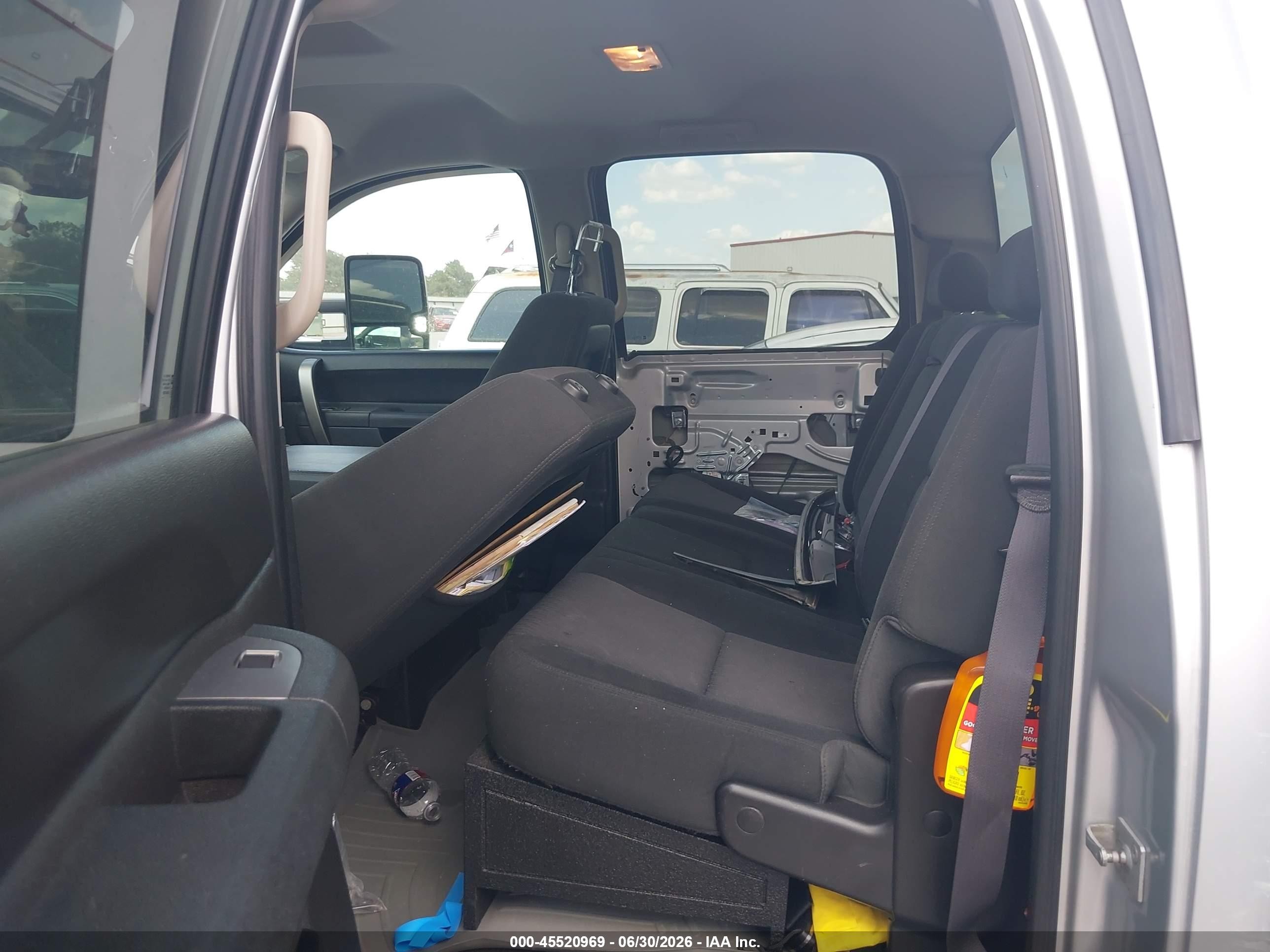 2012 Chevrolet Silverado 2500hd Lt Silver vin: 1GC1KXCG3CF118612