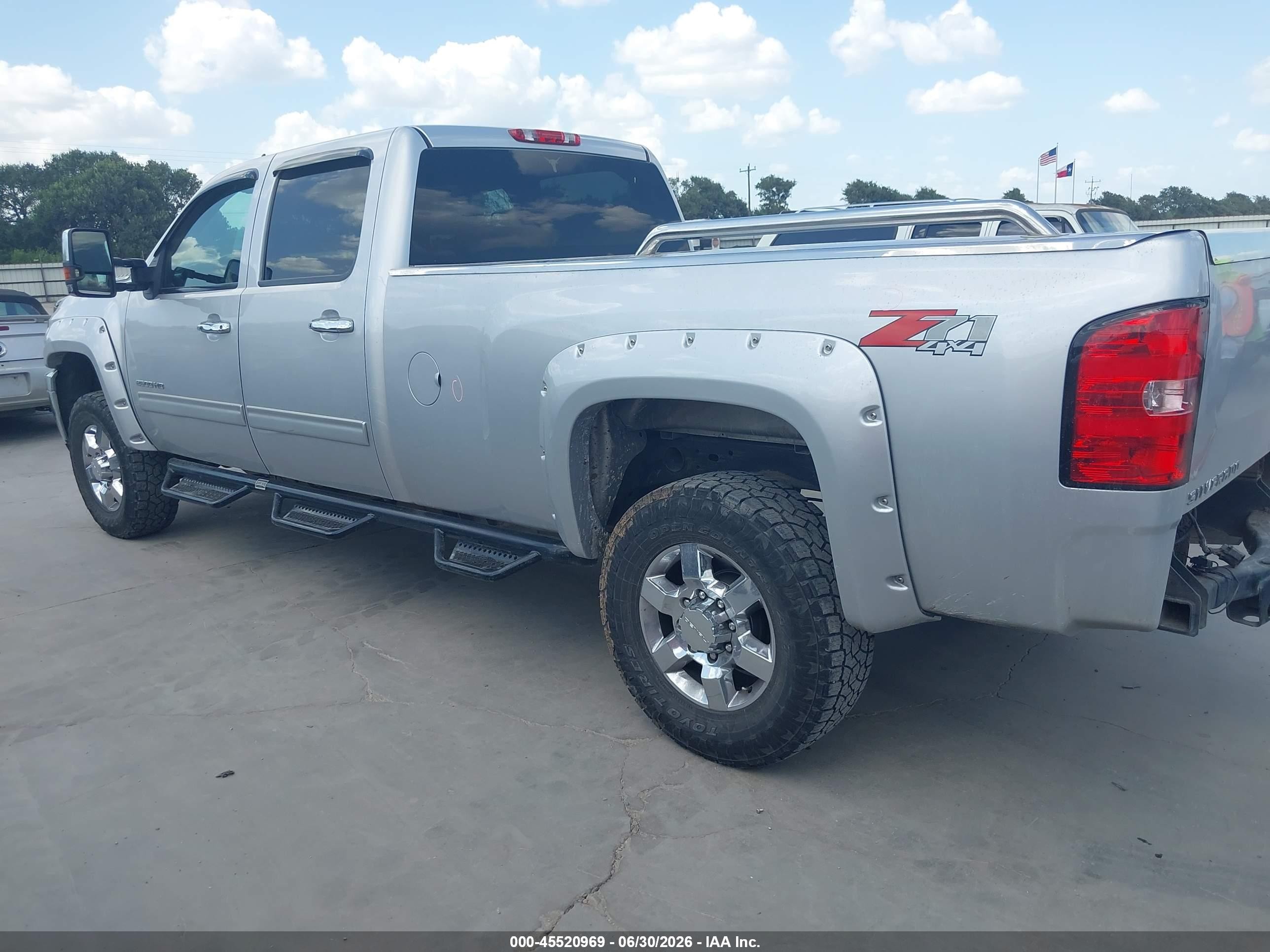 2012 Chevrolet Silverado 2500hd Lt Silver vin: 1GC1KXCG3CF118612