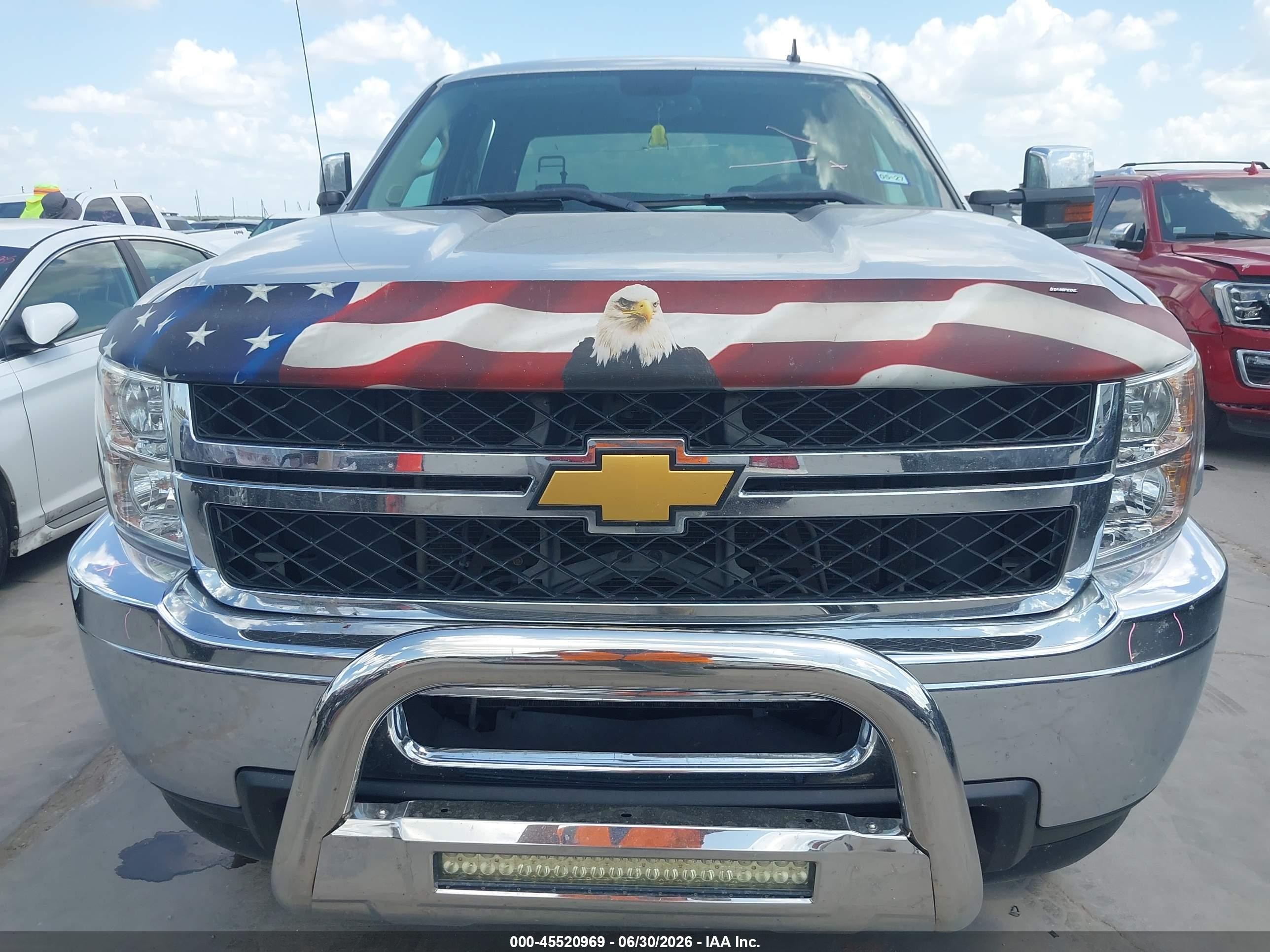 2012 Chevrolet Silverado 2500hd Lt Silver vin: 1GC1KXCG3CF118612