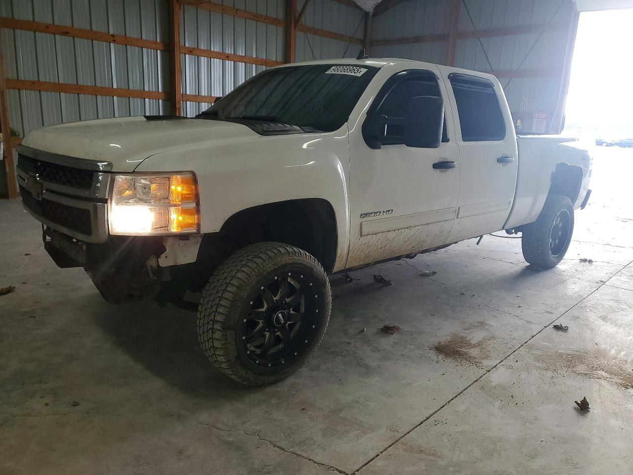 2012 Chevrolet Silverado K2500 Heavy Duty Lt White vin: 1GC1KXCG3CF124796
