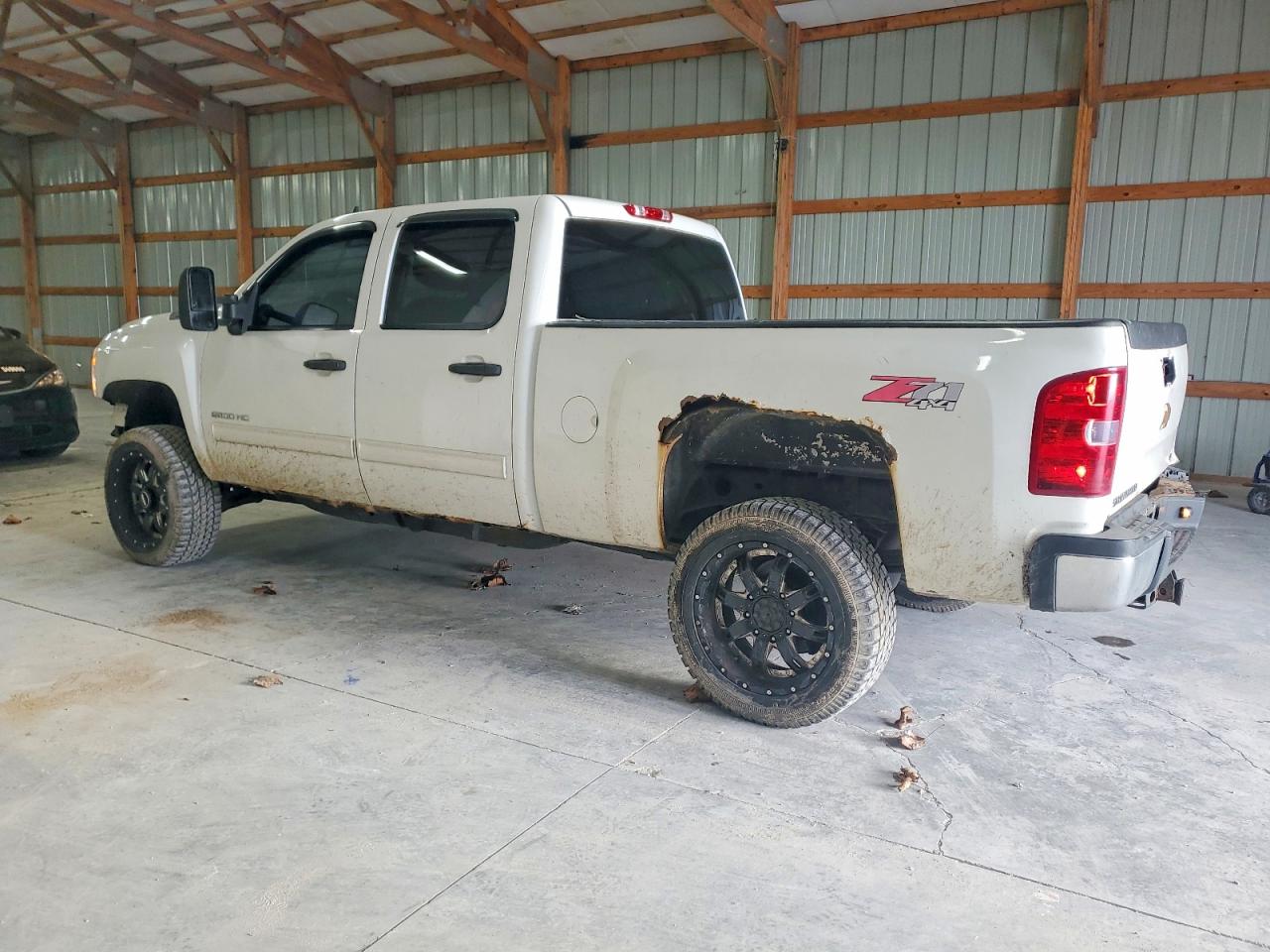 2012 Chevrolet Silverado K2500 Heavy Duty Lt White vin: 1GC1KXCG3CF124796