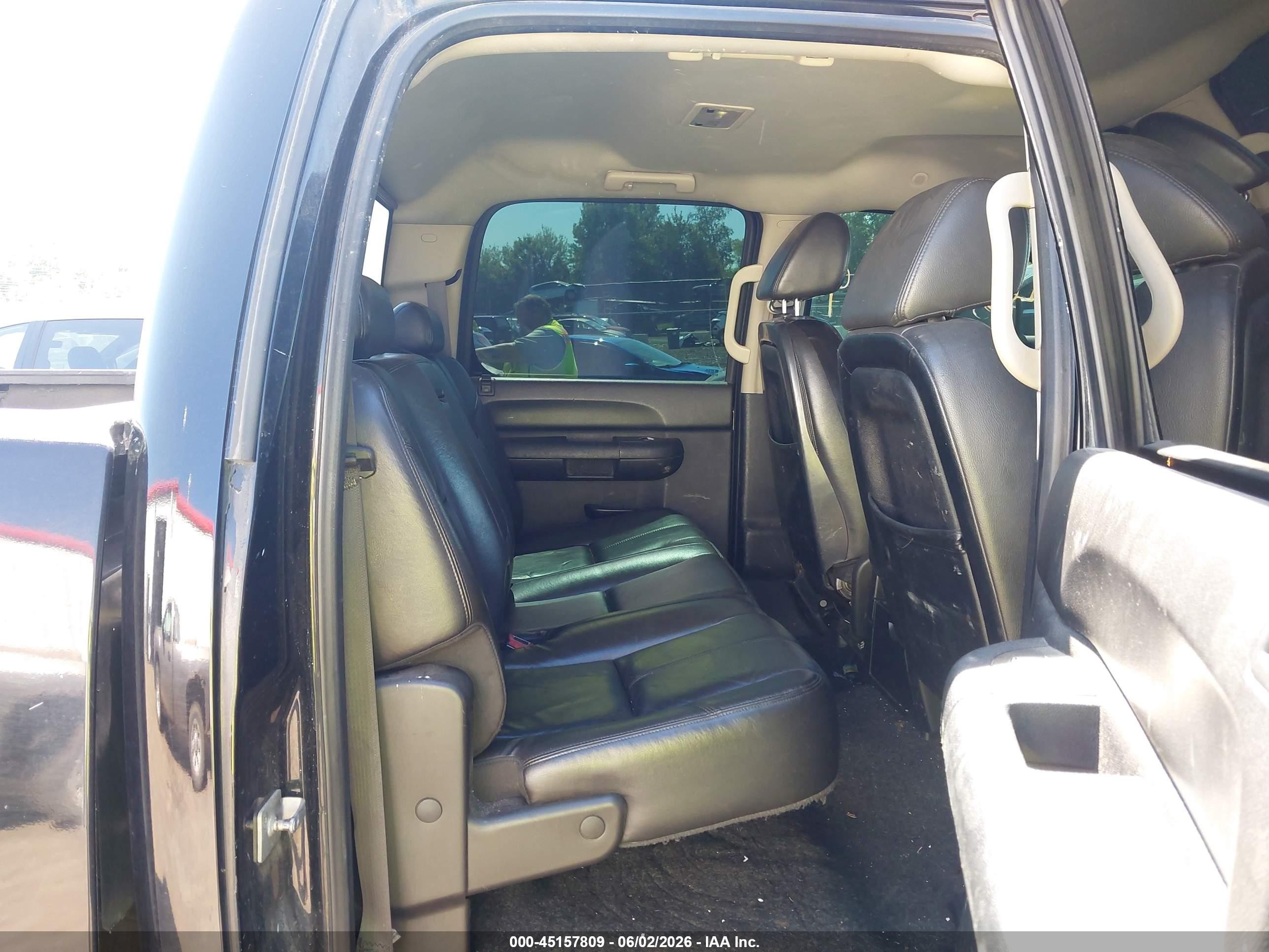 2013 Chevrolet Silverado 2500hd Lt Black vin: 1GC1KXCG3DF186927