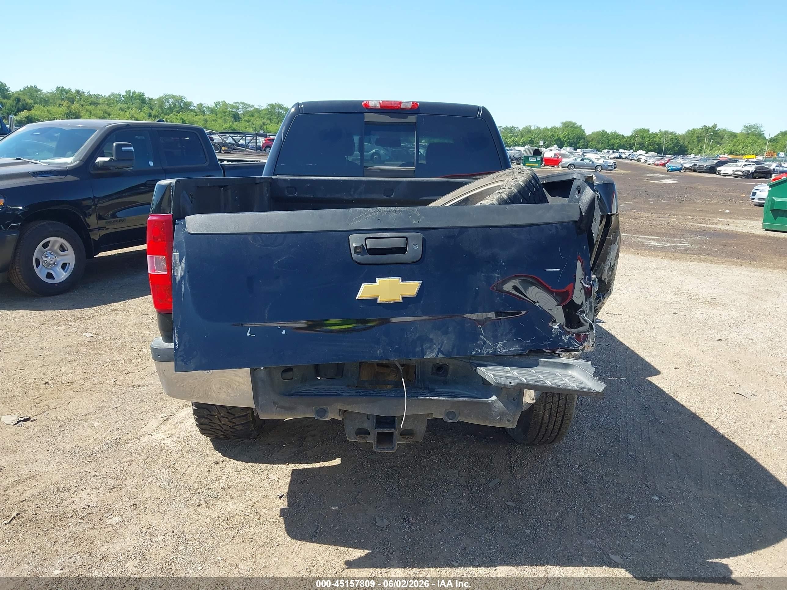 2013 Chevrolet Silverado 2500hd Lt Black vin: 1GC1KXCG3DF186927