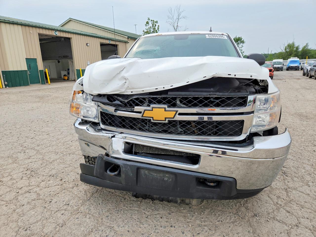2011 Chevrolet Silverado K2500 Heavy Duty Lt White vin: 1GC1KXCG4BF218555