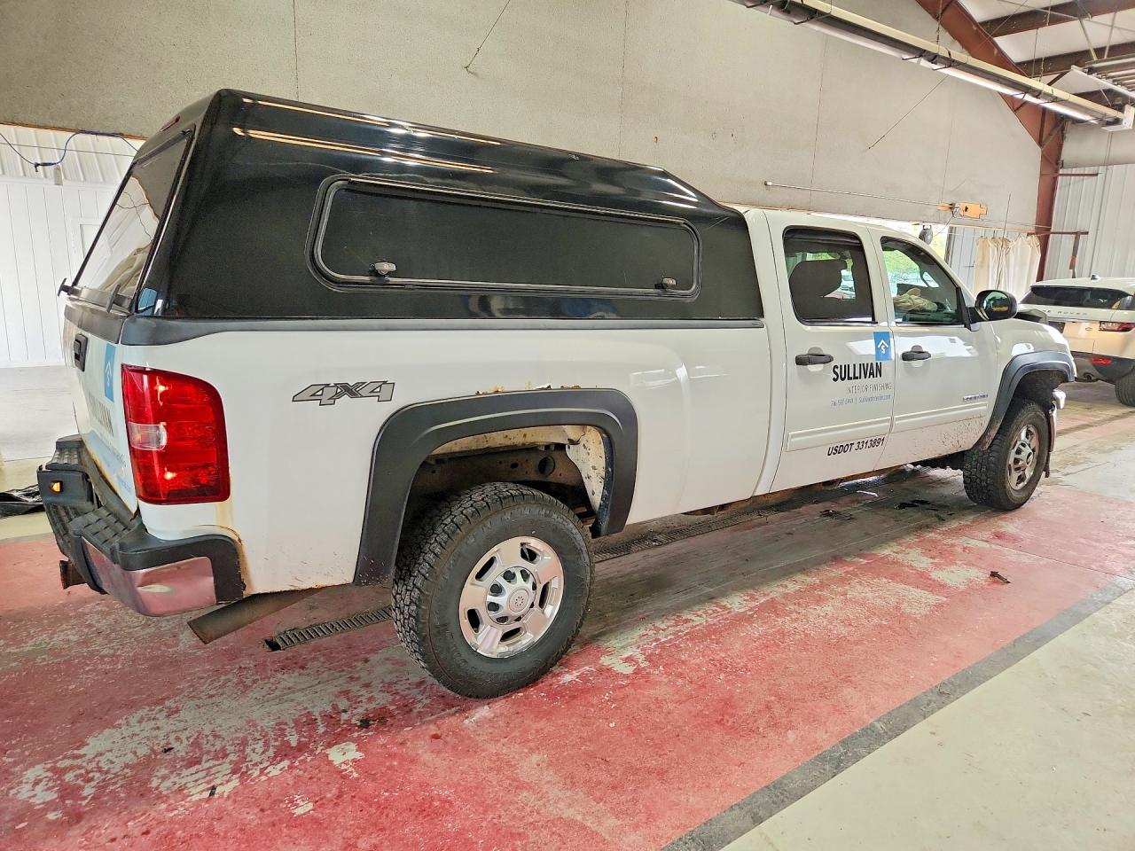 2011 Chevrolet Silverado K2500 Heavy Duty Lt White vin: 1GC1KXCG4BF218555