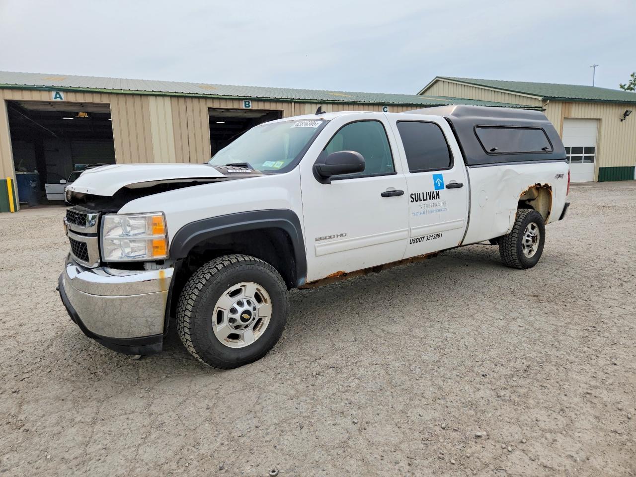 2011 Chevrolet Silverado K2500 Heavy Duty Lt White vin: 1GC1KXCG4BF218555