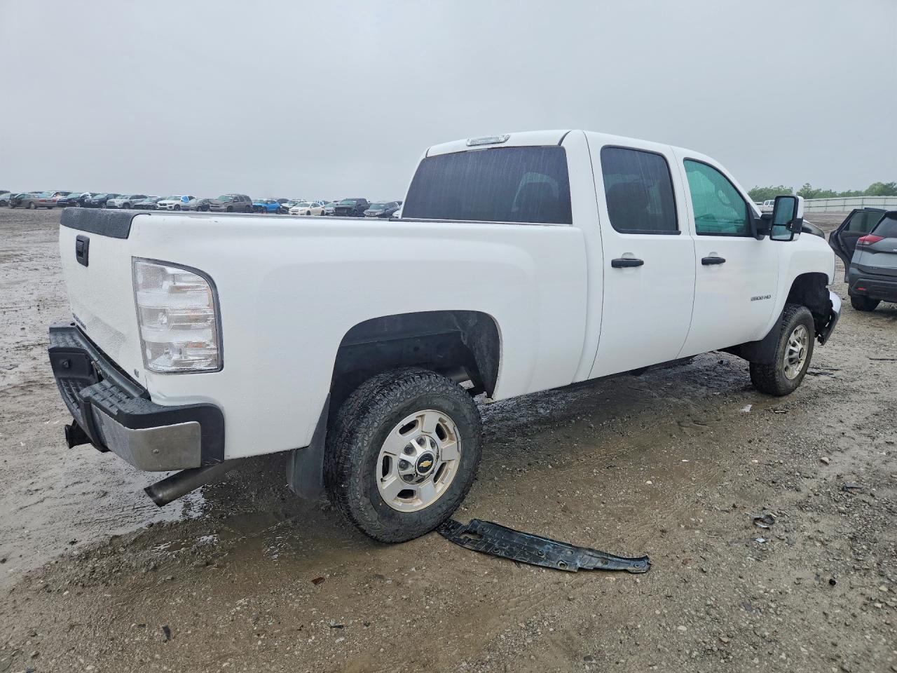 2011 Chevrolet Silverado K2500 Heavy Duty Lt White vin: 1GC1KXCG4BF257940