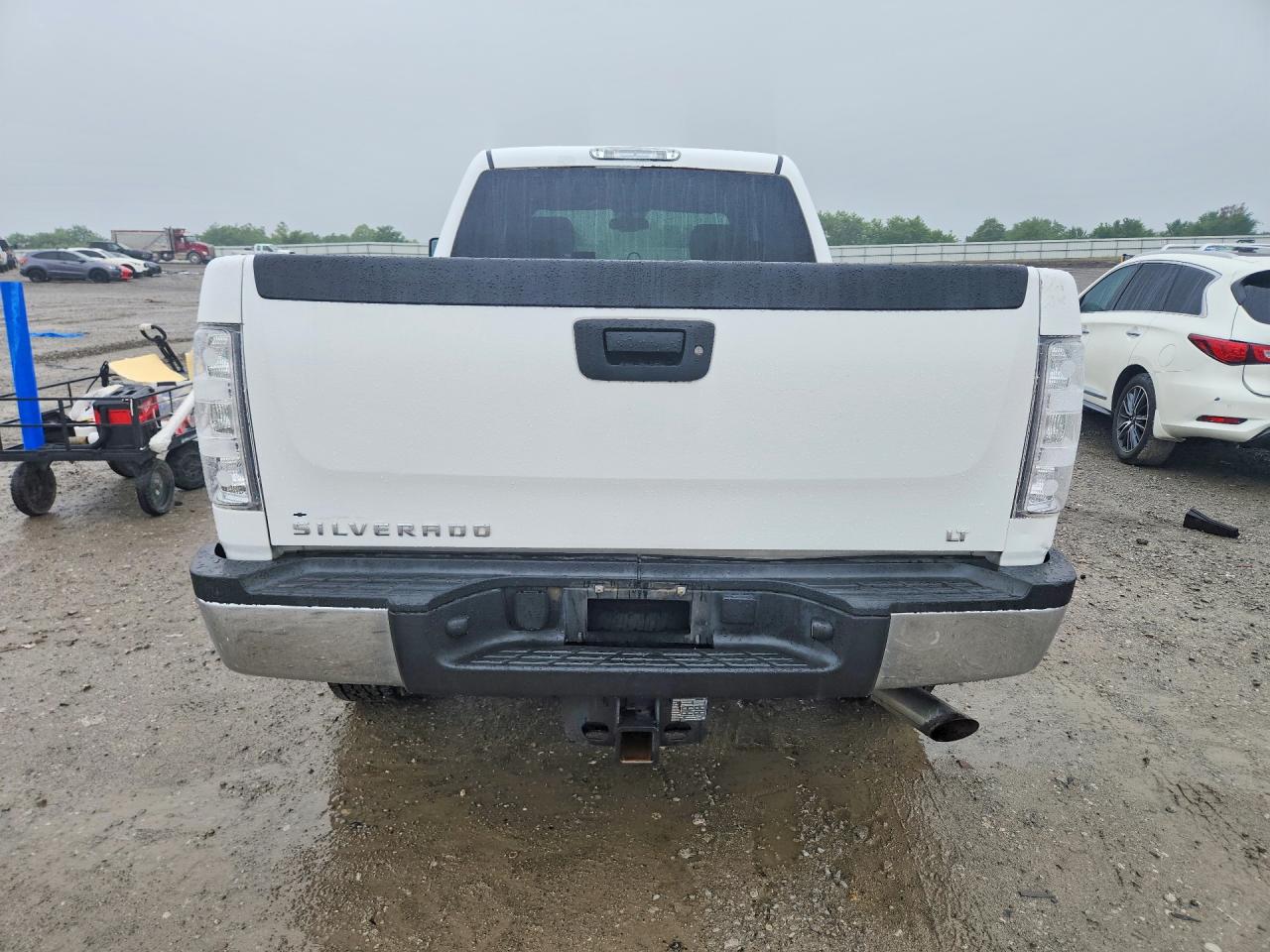 2011 Chevrolet Silverado K2500 Heavy Duty Lt White vin: 1GC1KXCG4BF257940