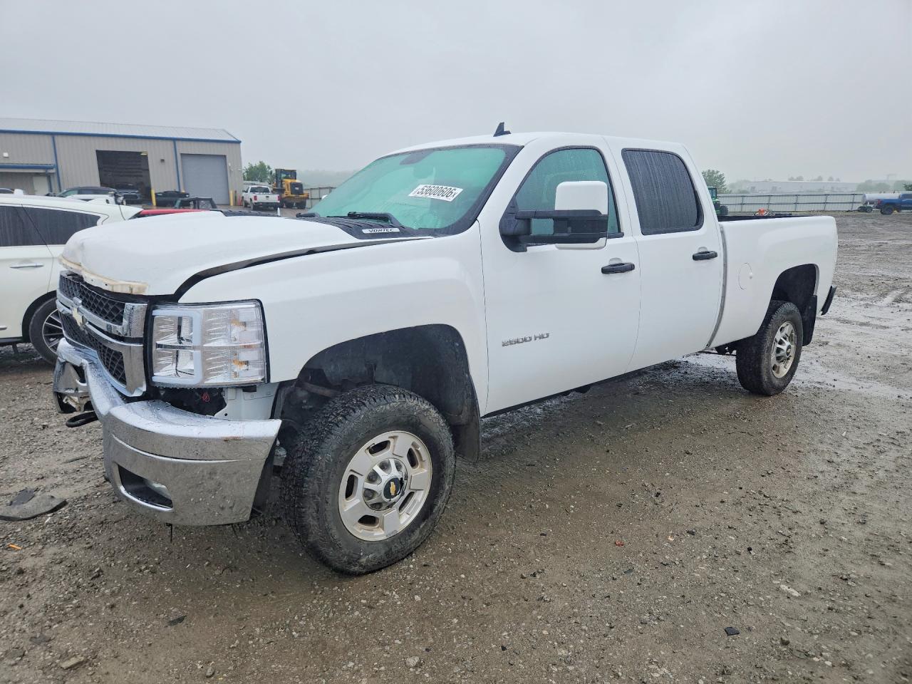 2011 Chevrolet Silverado K2500 Heavy Duty Lt White vin: 1GC1KXCG4BF257940