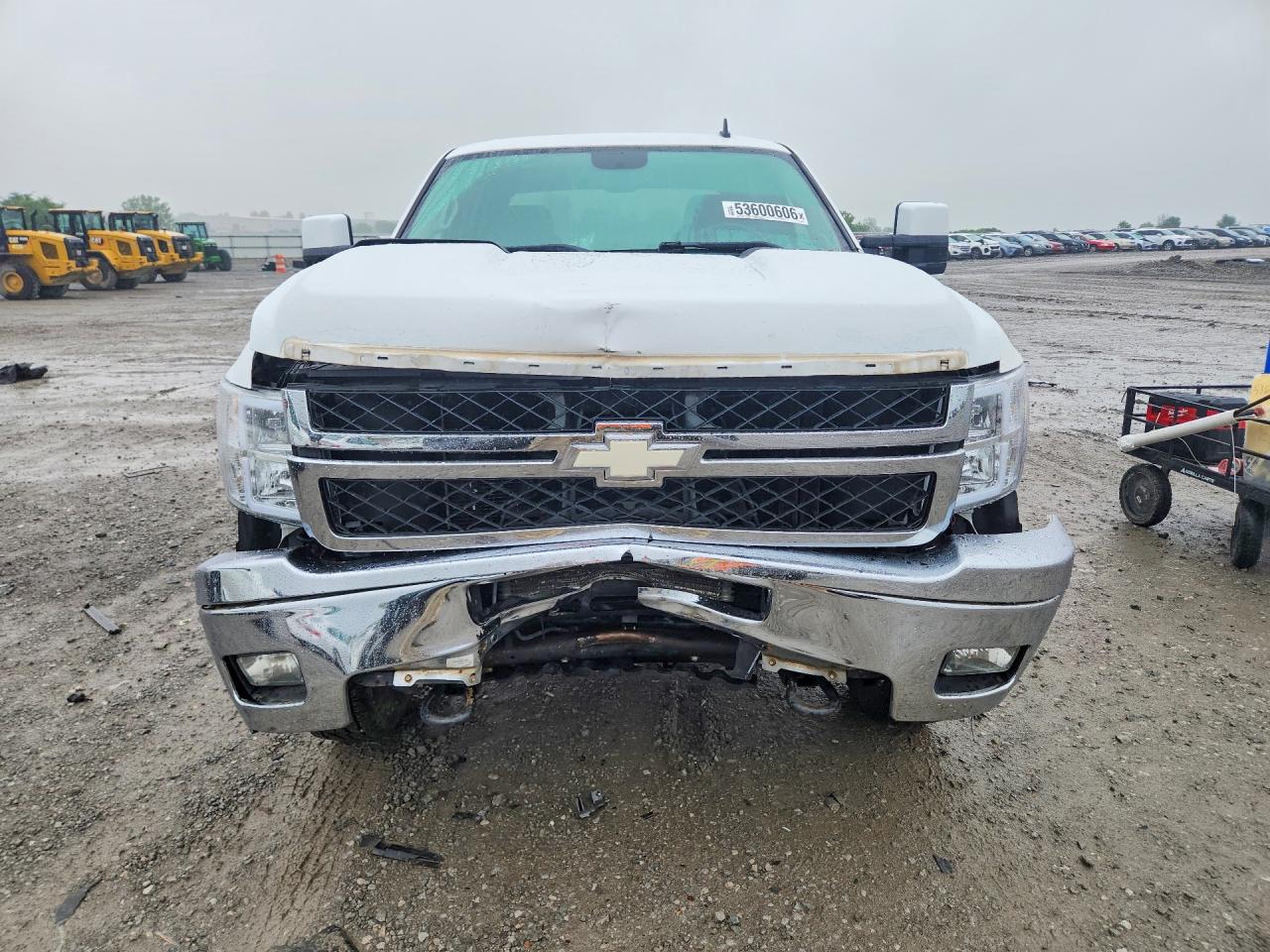 2011 Chevrolet Silverado K2500 Heavy Duty Lt White vin: 1GC1KXCG4BF257940