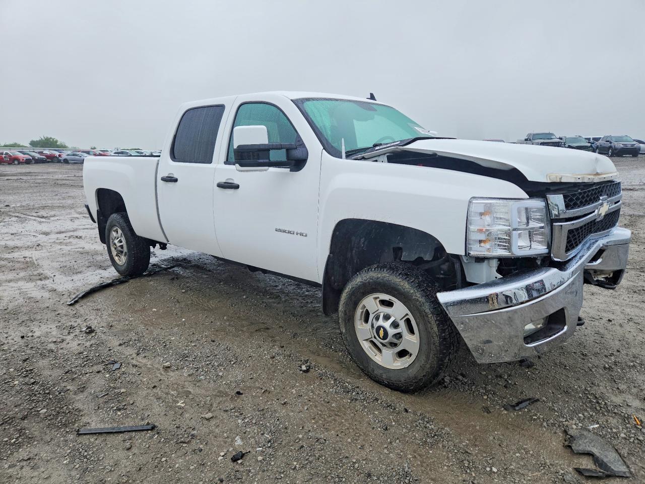 2011 Chevrolet Silverado K2500 Heavy Duty Lt White vin: 1GC1KXCG4BF257940