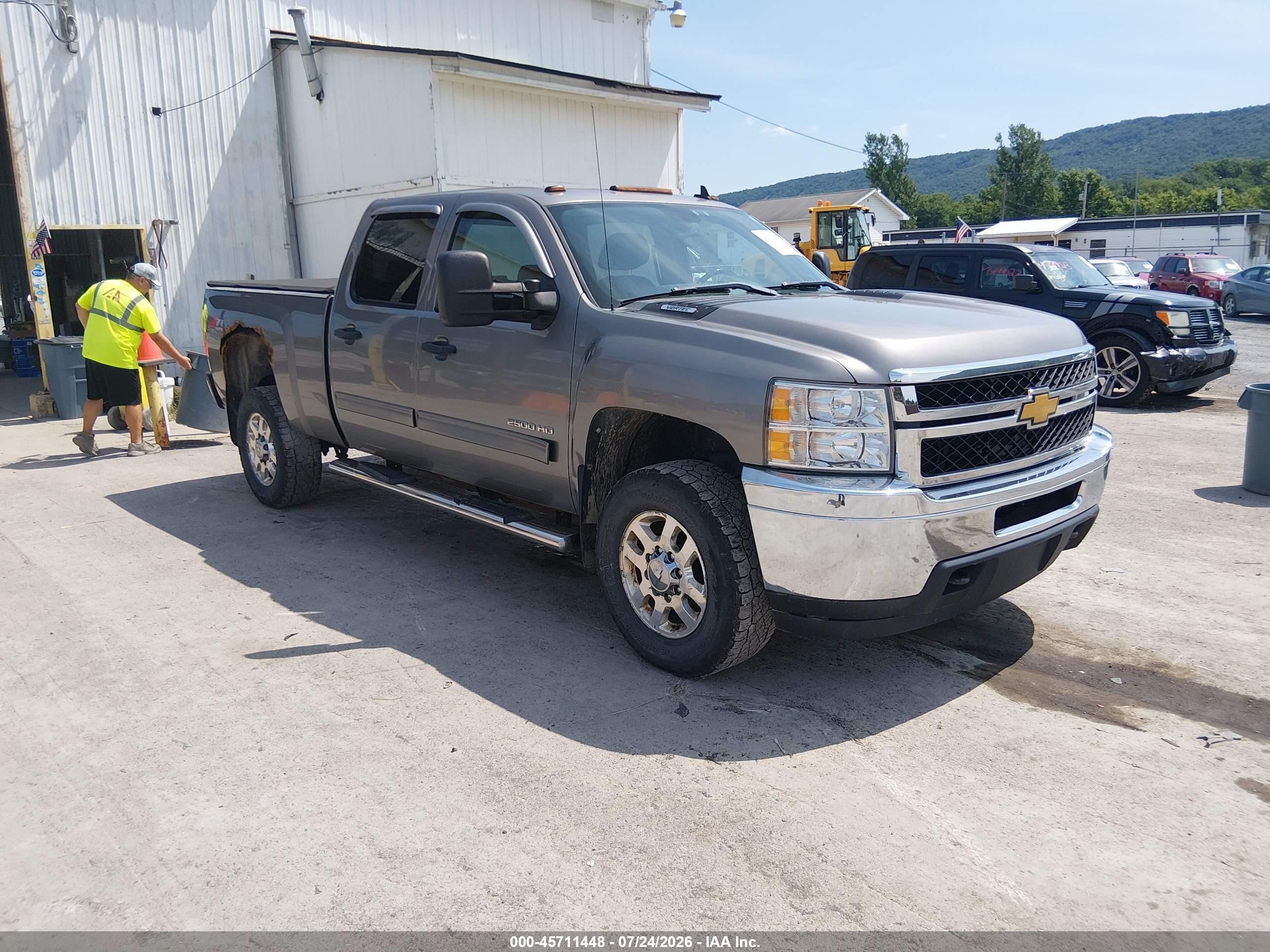 2012 Chevrolet Silverado 2500hd Lt Серый vin: 1GC1KXCG4CF176616