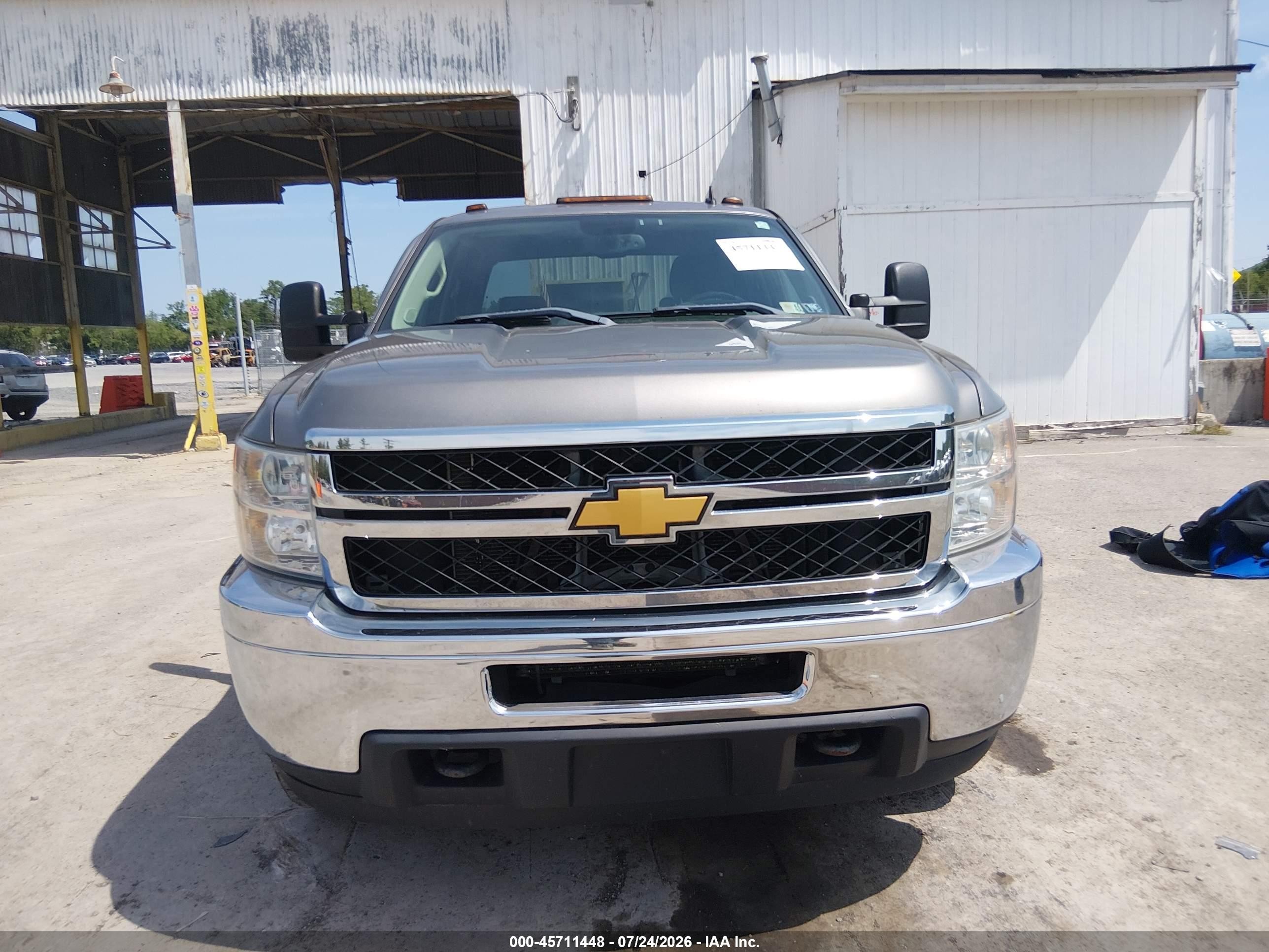 2012 Chevrolet Silverado 2500hd Lt Серый vin: 1GC1KXCG4CF176616