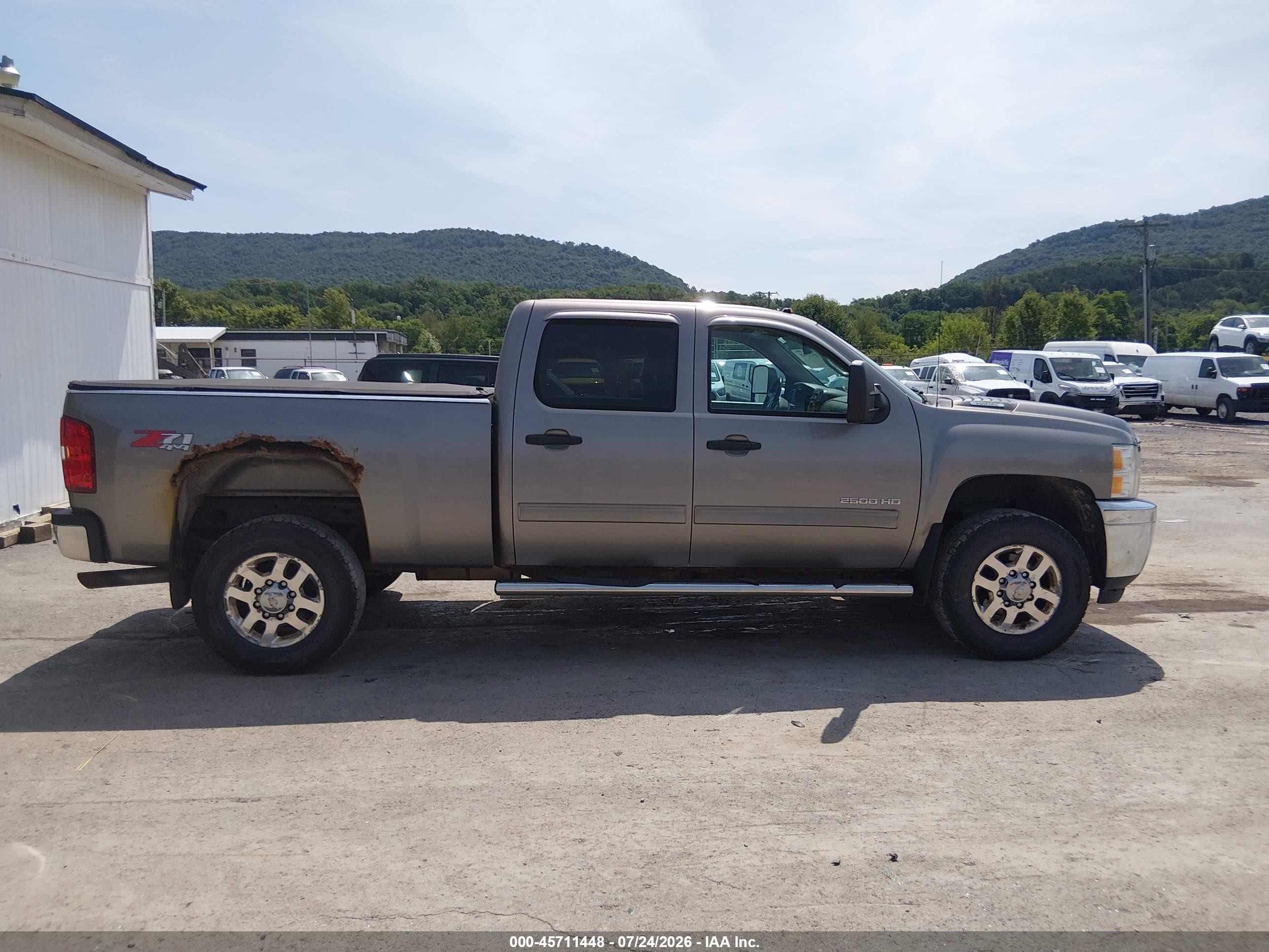 2012 Chevrolet Silverado 2500hd Lt Серый vin: 1GC1KXCG4CF176616