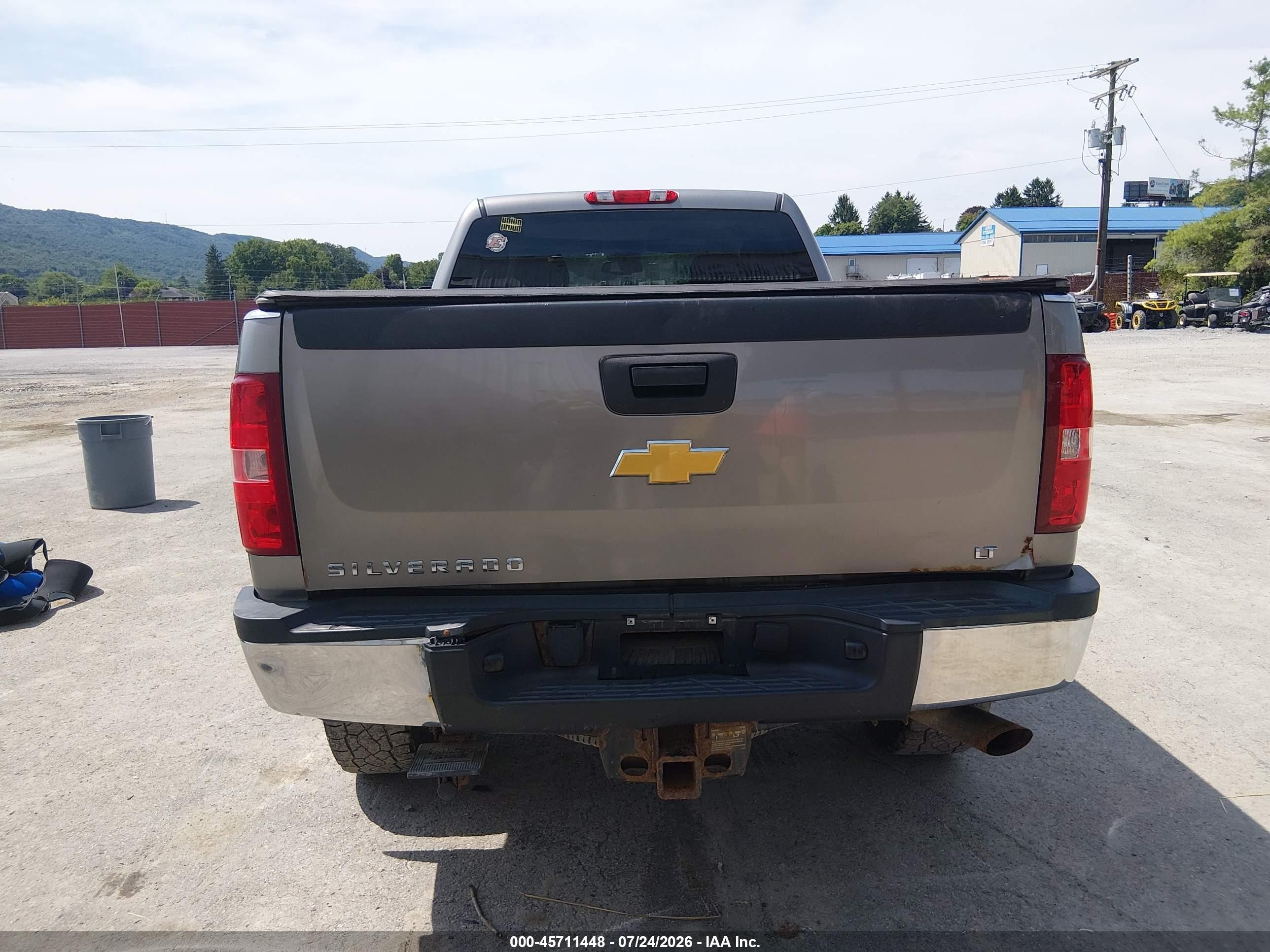 2012 Chevrolet Silverado 2500hd Lt Серый vin: 1GC1KXCG4CF176616