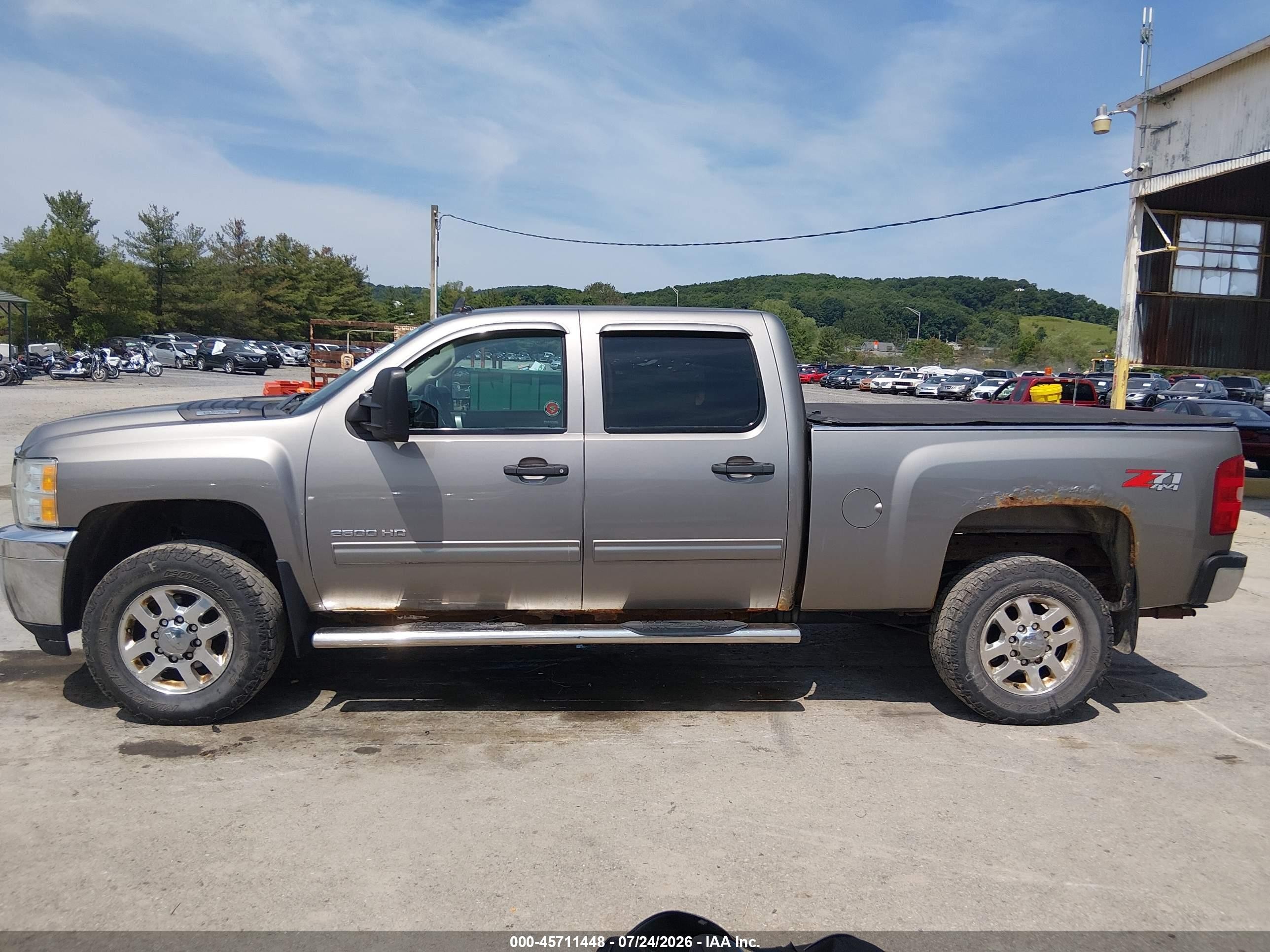 2012 Chevrolet Silverado 2500hd Lt Серый vin: 1GC1KXCG4CF176616