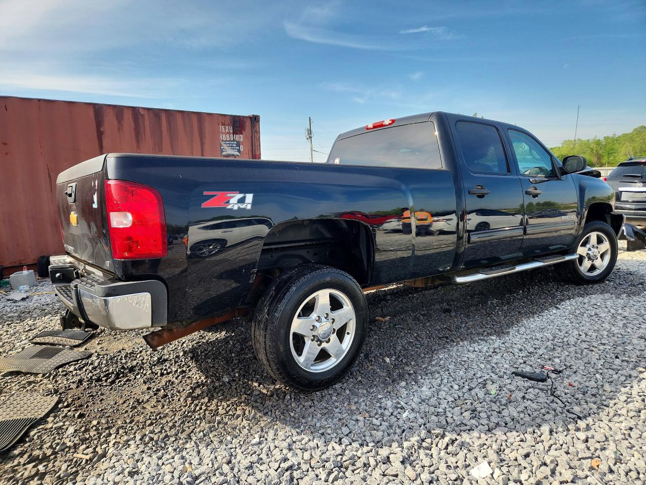 2014 Chevrolet Silverado K2500 Heavy Duty Lt Black vin: 1GC1KXCG4EF135955