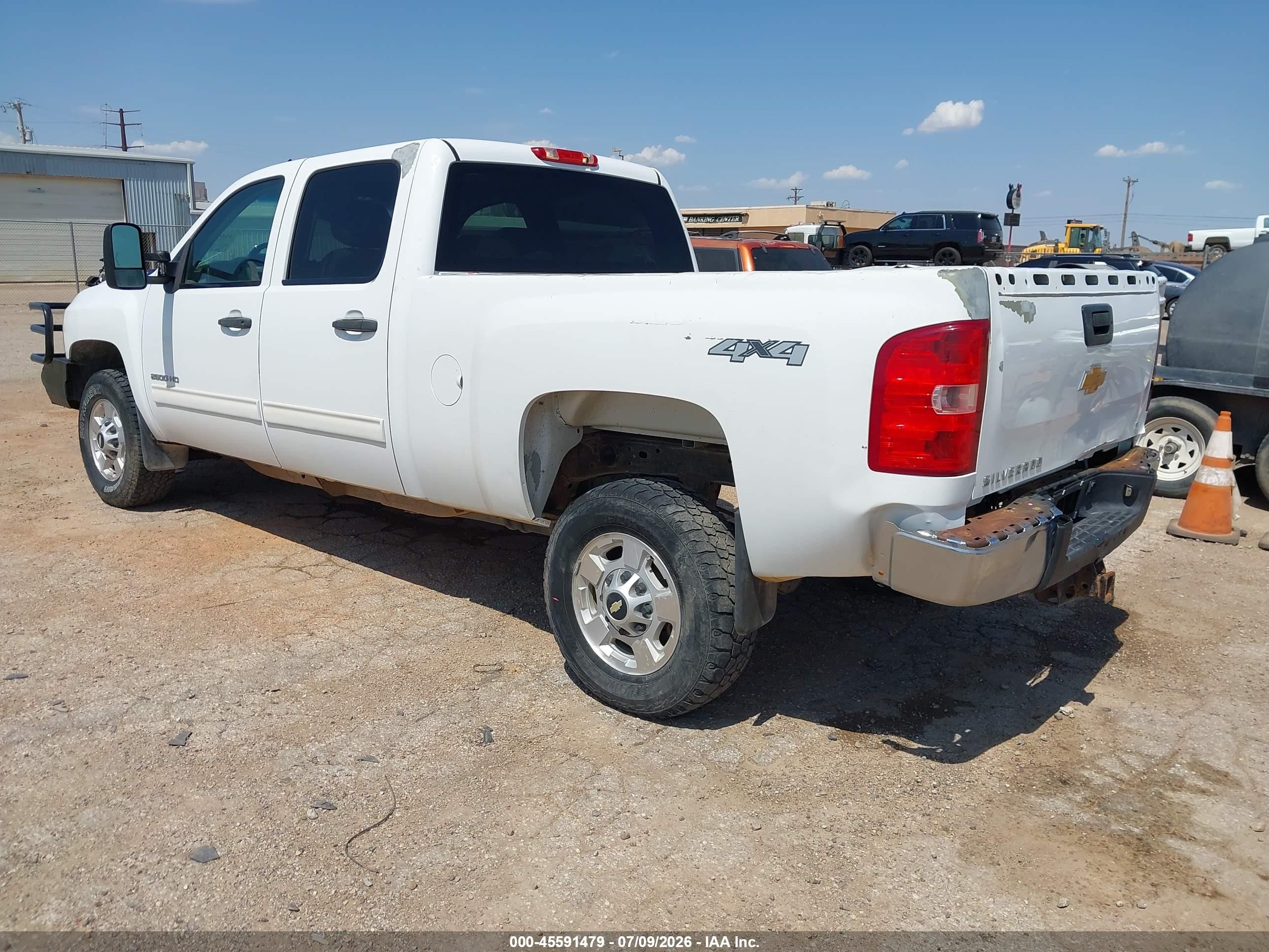 2014 Chevrolet Silverado 2500hd Lt Белый vin: 1GC1KXCG4EF180975