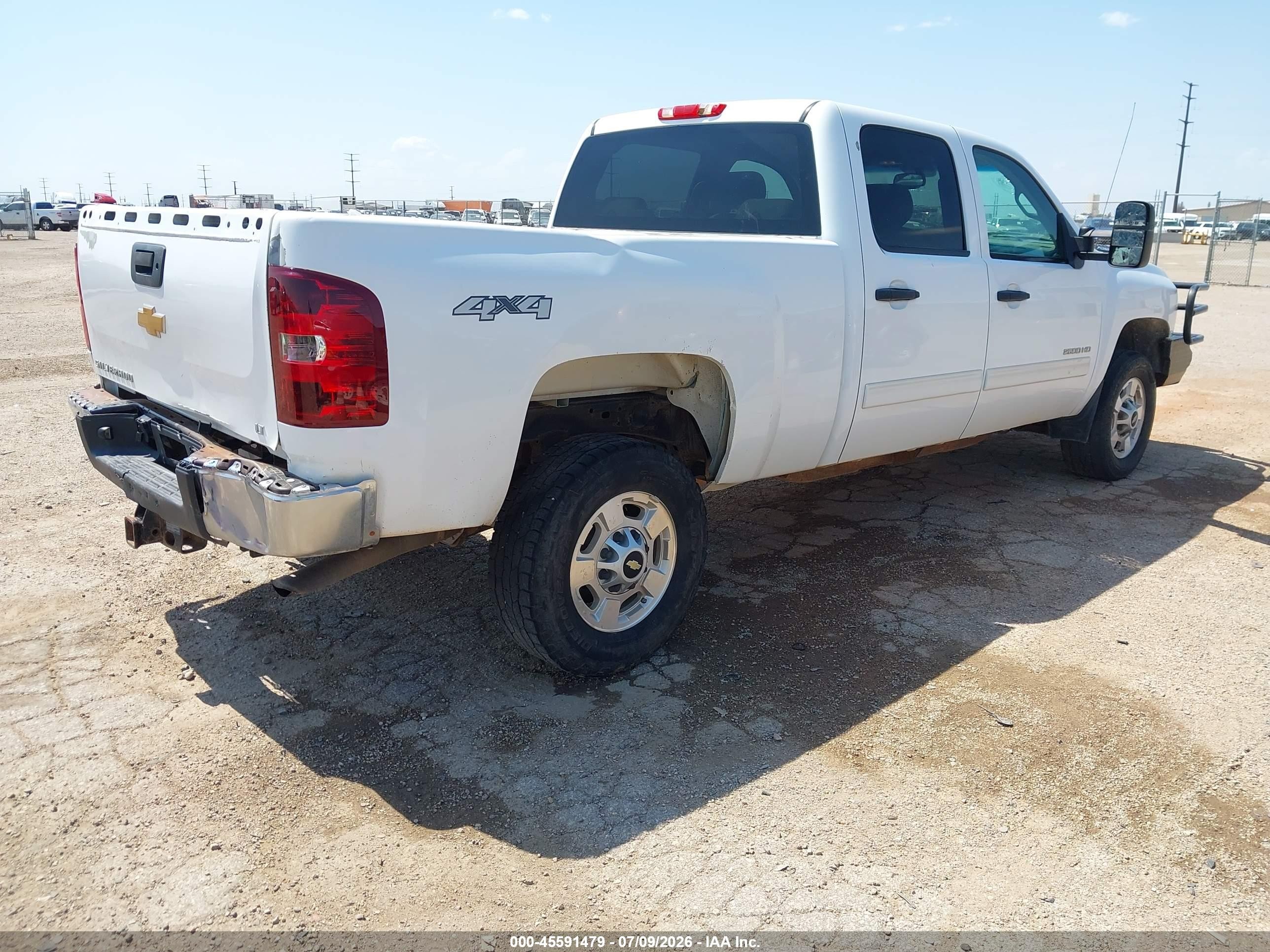 2014 Chevrolet Silverado 2500hd Lt Белый vin: 1GC1KXCG4EF180975