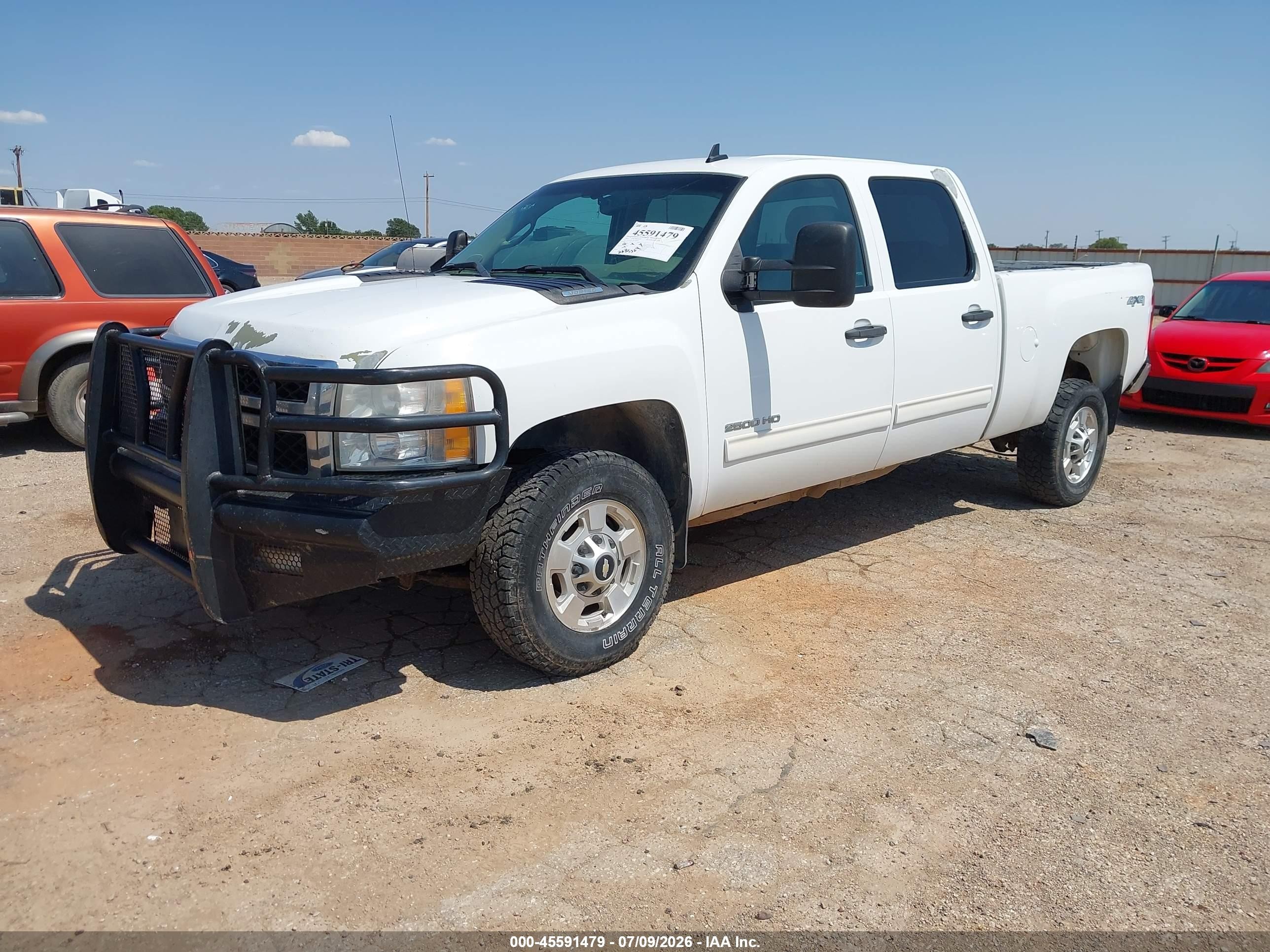 2014 Chevrolet Silverado 2500hd Lt Белый vin: 1GC1KXCG4EF180975