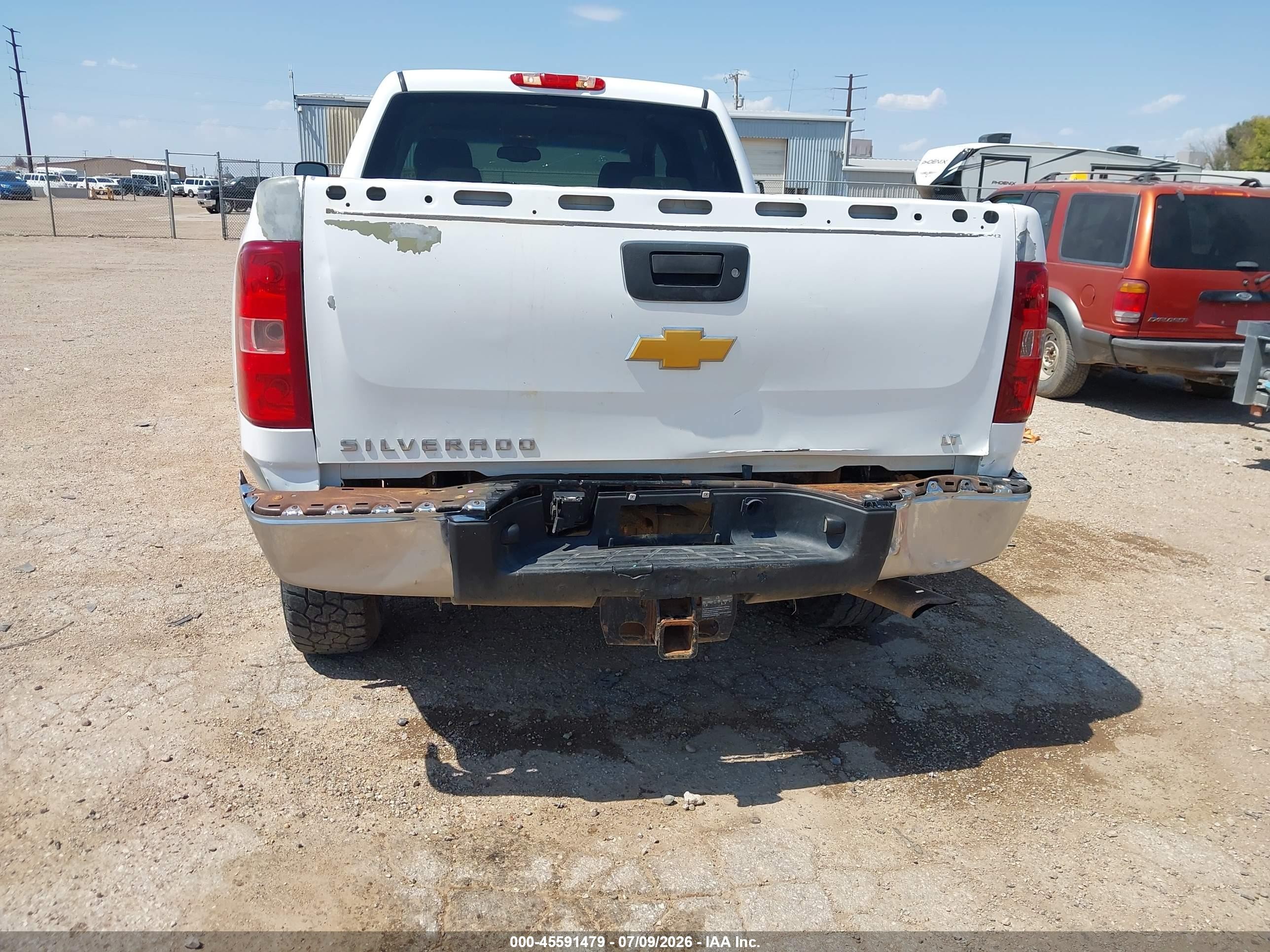 2014 Chevrolet Silverado 2500hd Lt Белый vin: 1GC1KXCG4EF180975