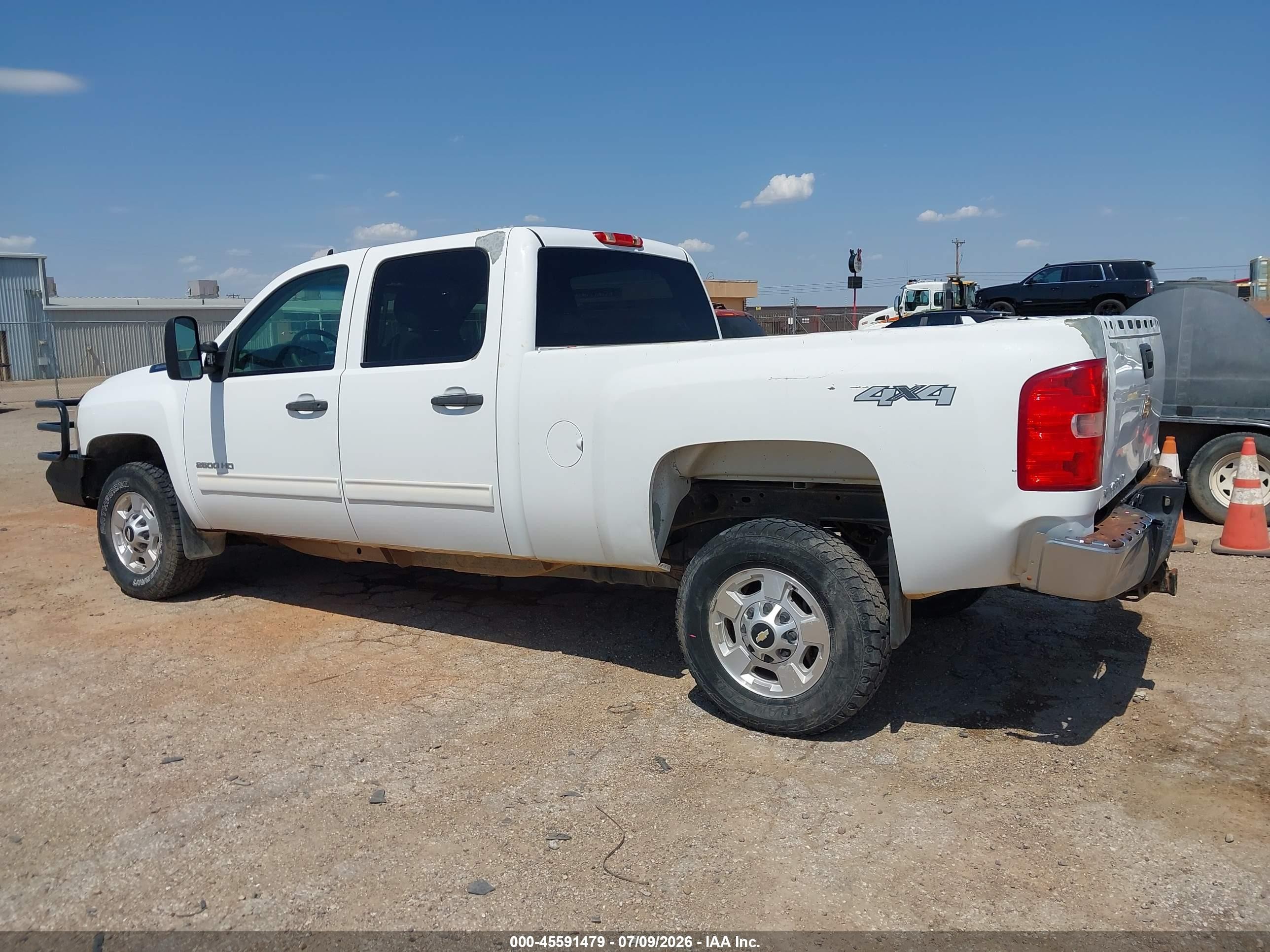 2014 Chevrolet Silverado 2500hd Lt Белый vin: 1GC1KXCG4EF180975