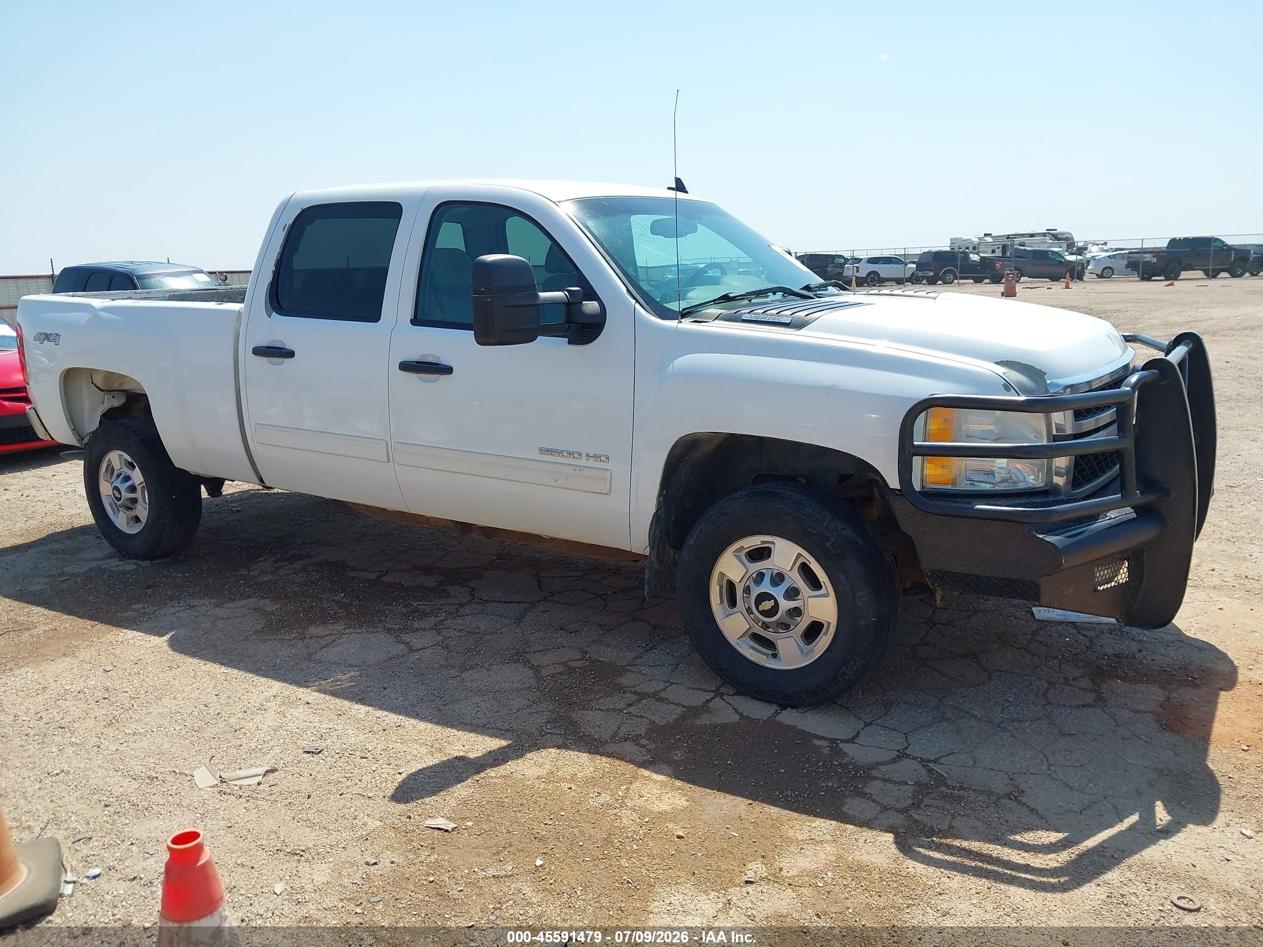 2014 Chevrolet Silverado 2500hd Lt Белый vin: 1GC1KXCG4EF180975