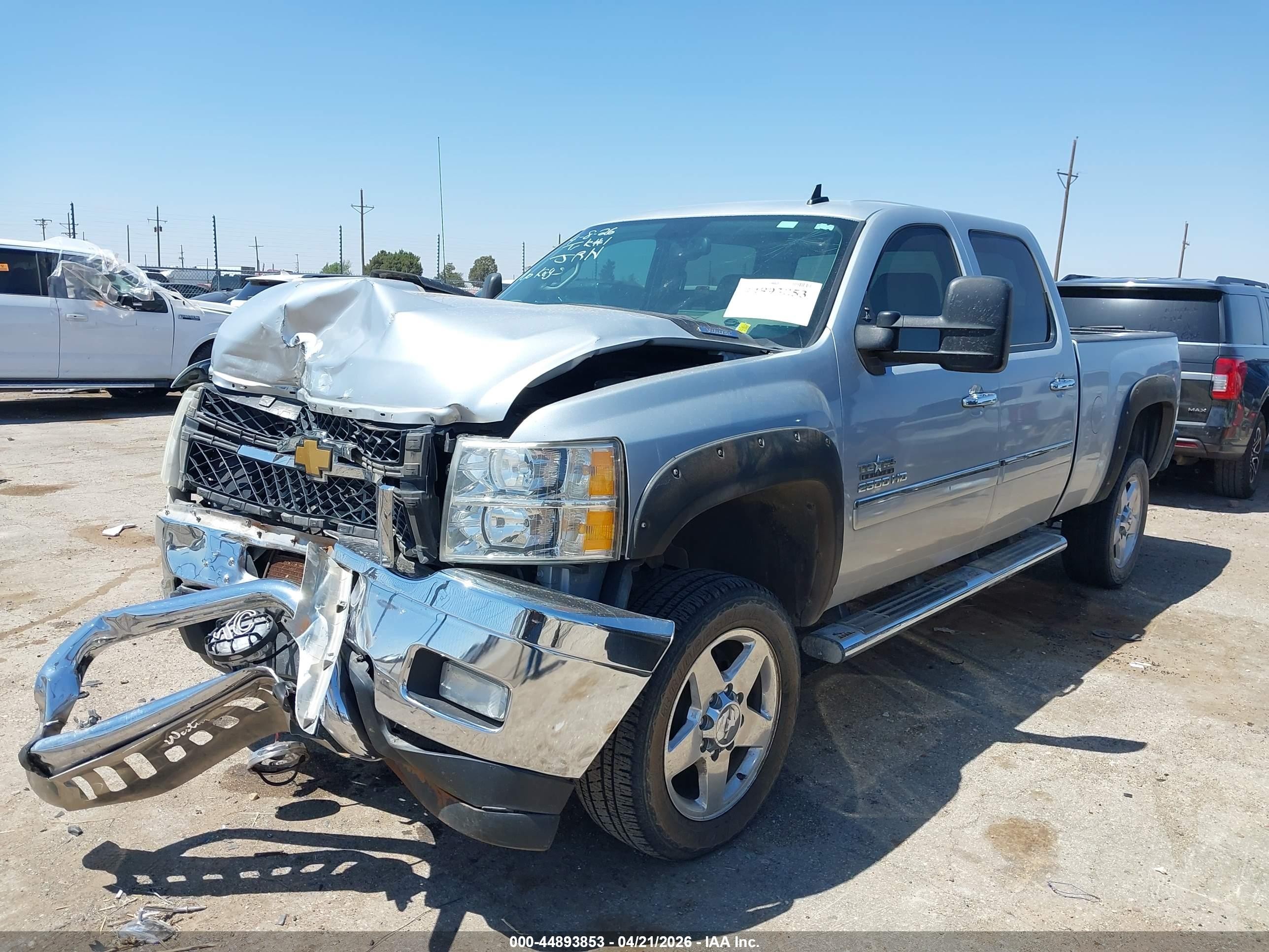 2013 Chevrolet Silverado 2500hd Lt Серебряный vin: 1GC1KXCG5DF107323