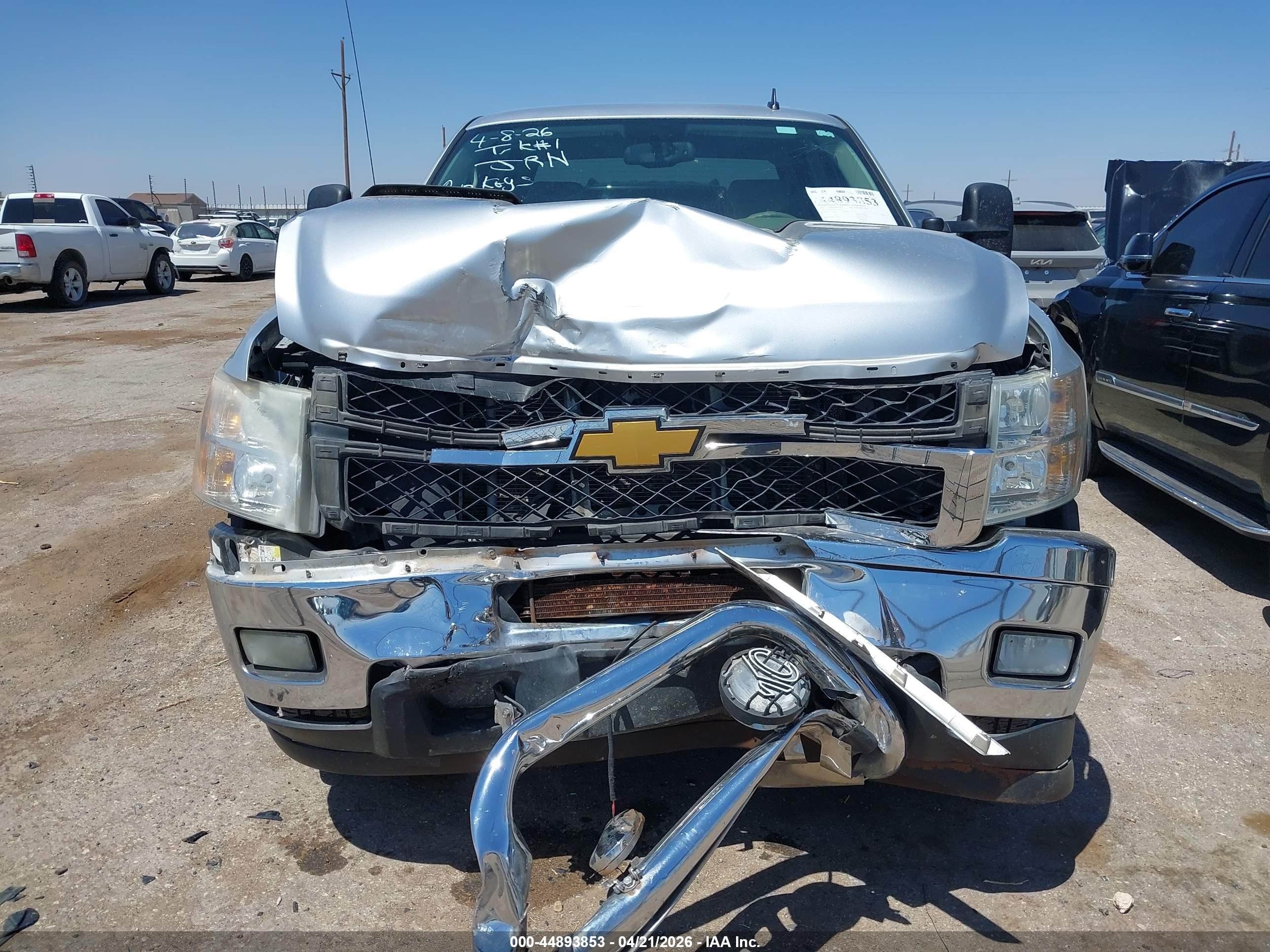 2013 Chevrolet Silverado 2500hd Lt Серебряный vin: 1GC1KXCG5DF107323