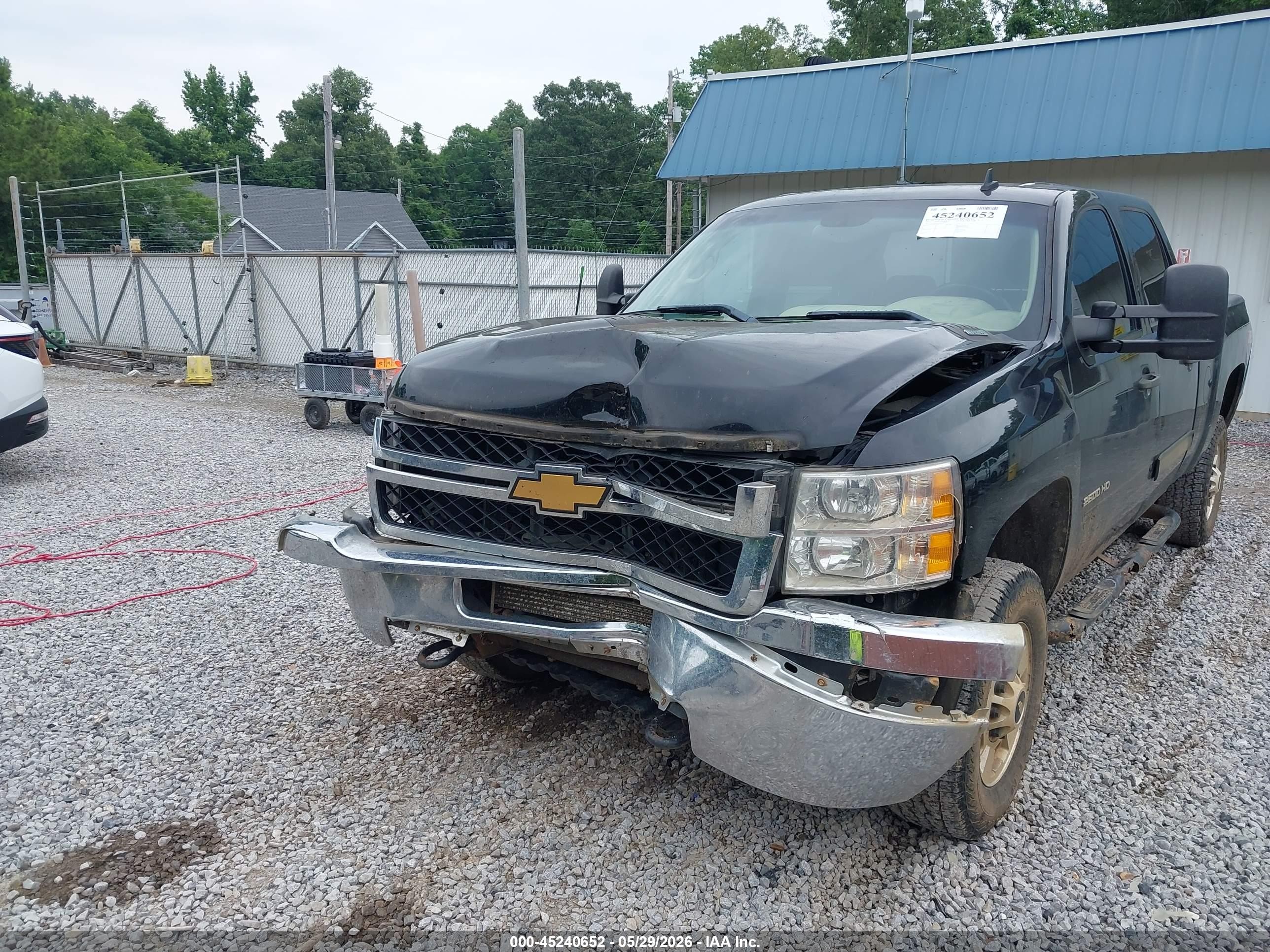 2013 Chevrolet Silverado 2500hd Lt Black vin: 1GC1KXCG6DF140959