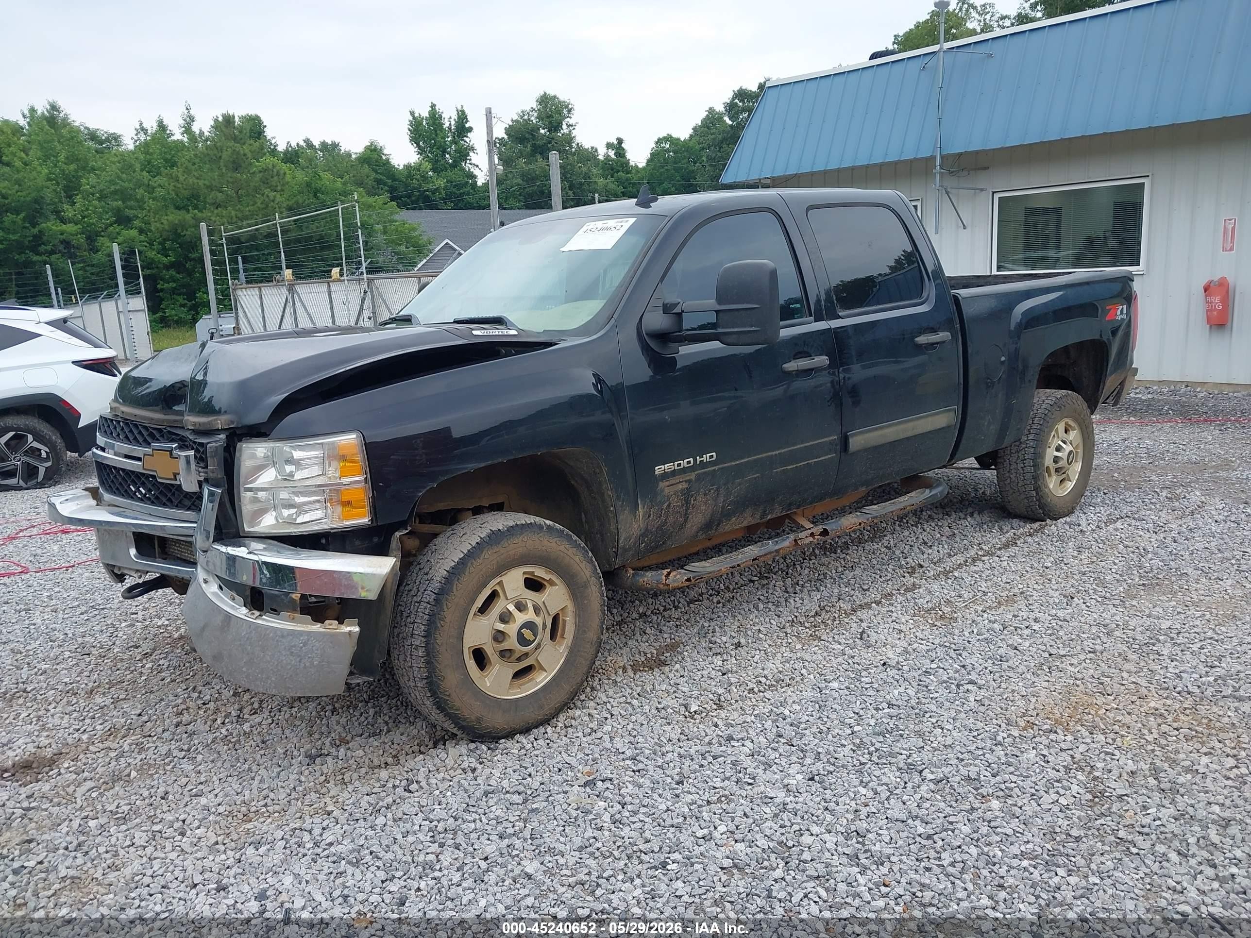 2013 Chevrolet Silverado 2500hd Lt Black vin: 1GC1KXCG6DF140959
