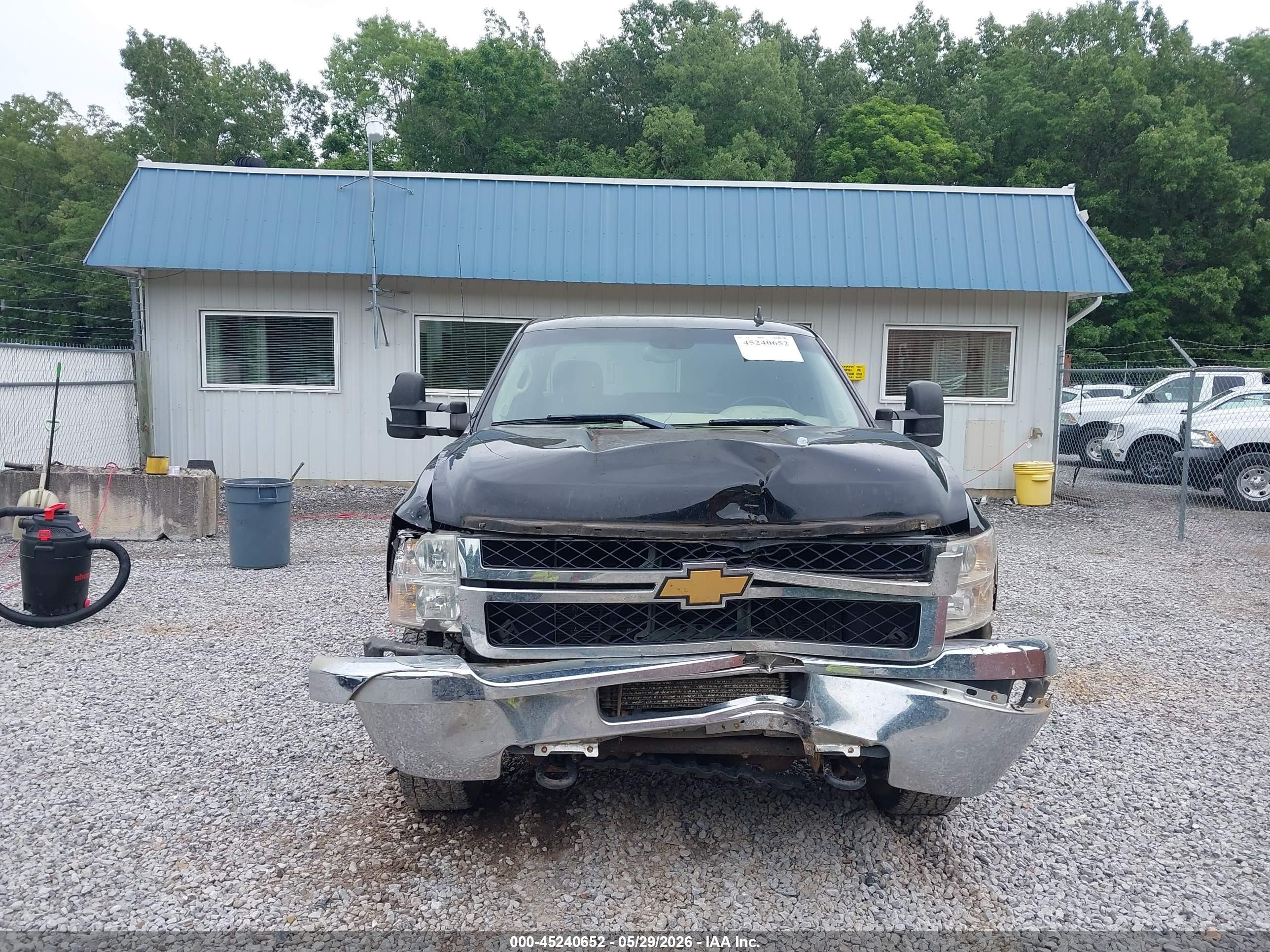 2013 Chevrolet Silverado 2500hd Lt Black vin: 1GC1KXCG6DF140959