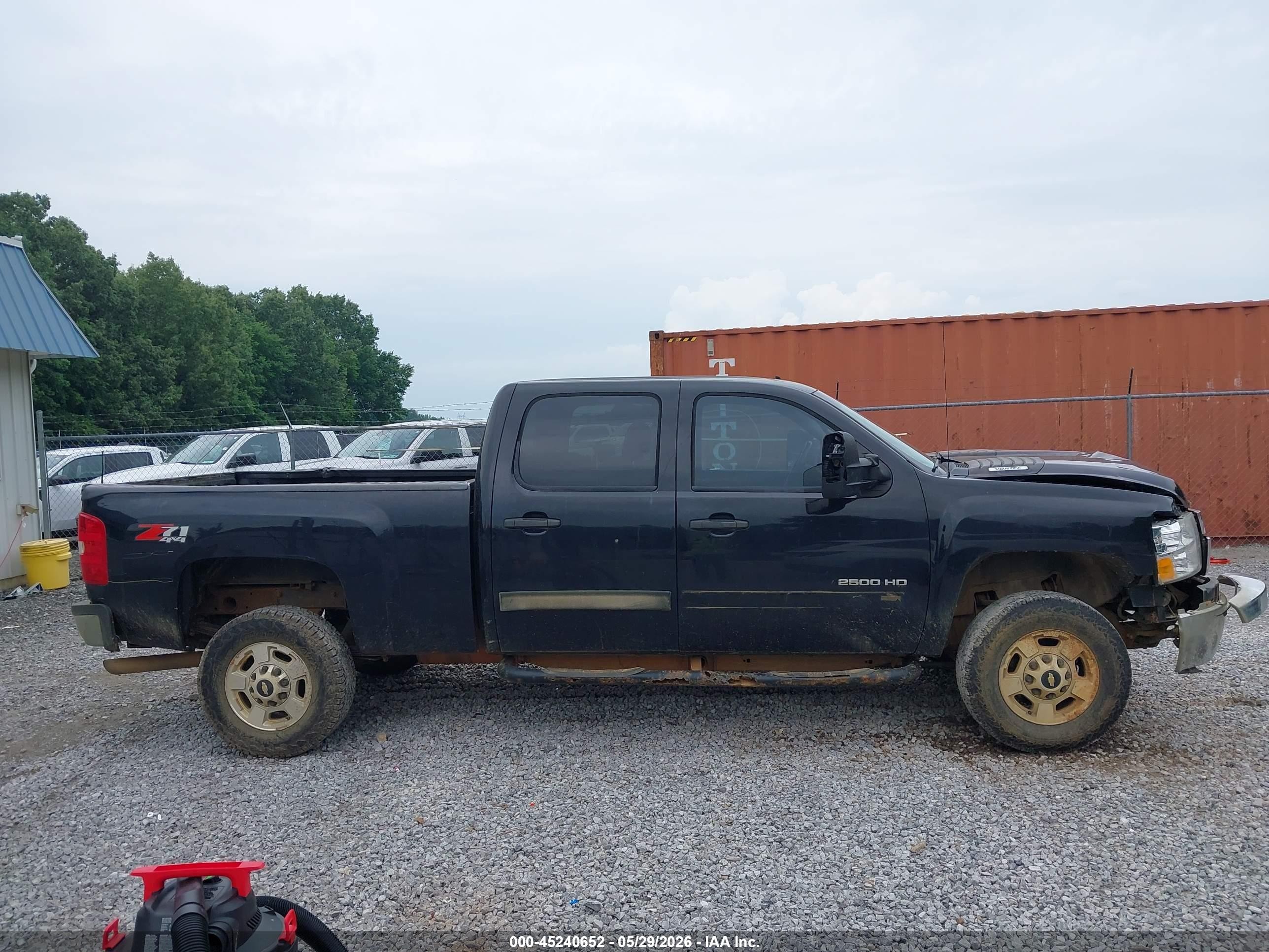 2013 Chevrolet Silverado 2500hd Lt Black vin: 1GC1KXCG6DF140959