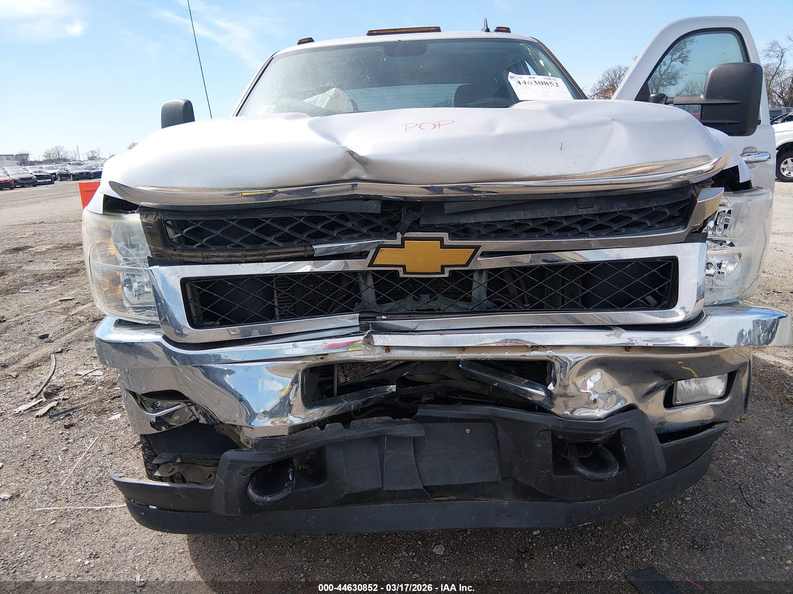 2014 Chevrolet Silverado 2500hd Lt Белый vin: 1GC1KXCG6EF144558