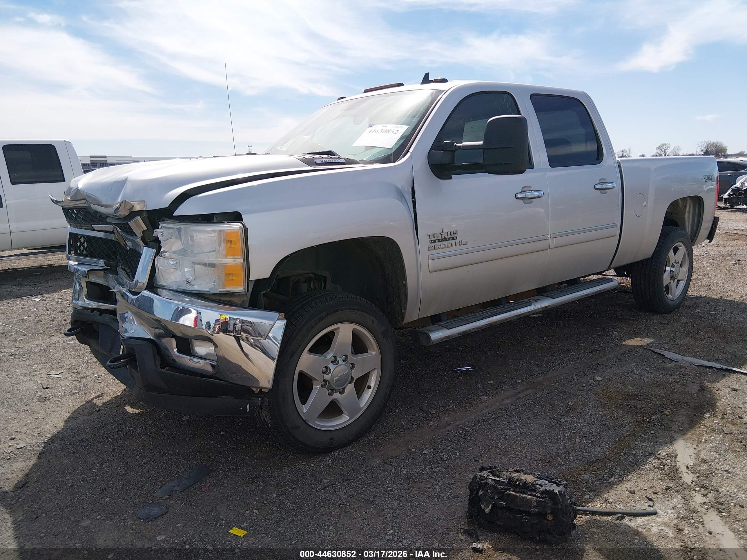 2014 Chevrolet Silverado 2500hd Lt Белый vin: 1GC1KXCG6EF144558