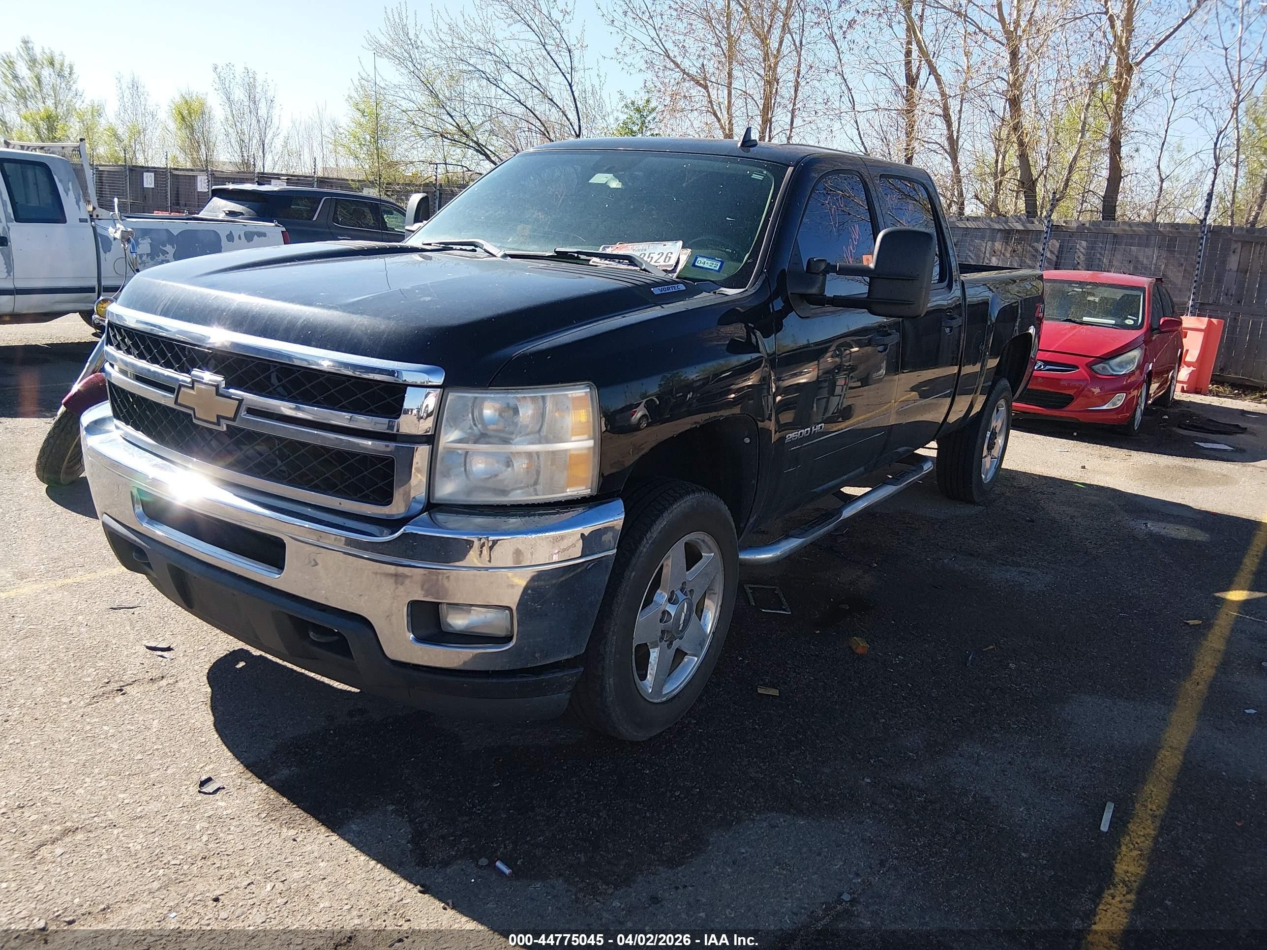 2011 Chevrolet Silverado 2500hd Lt Black vin: 1GC1KXCG7BF264400
