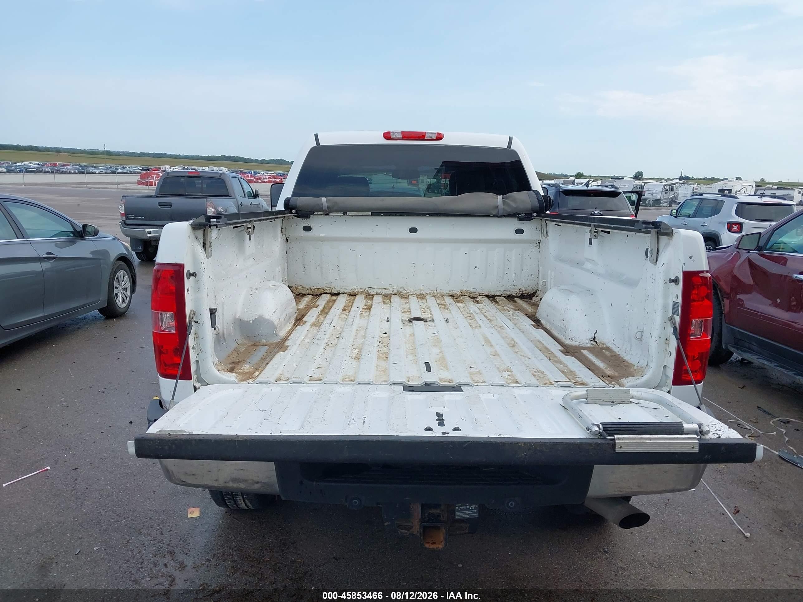 2012 Chevrolet Silverado 2500hd Lt White vin: 1GC1KXCG7CF221855